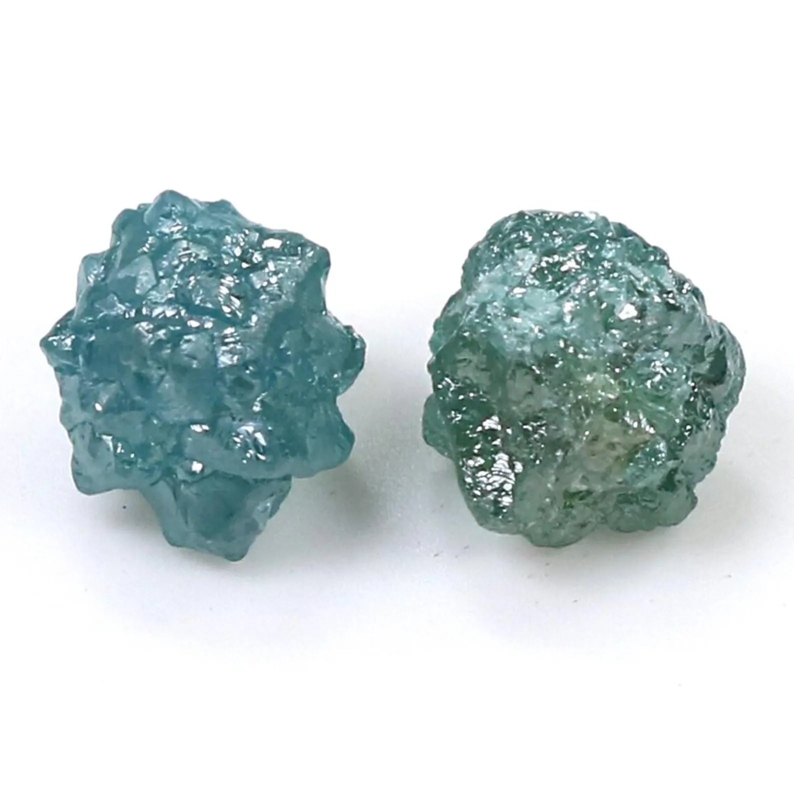 2.72 CT Natural Loose Rough Shape Diamond Blue Color Rough Irregular Cut Diamond 6.55 MM Natural Loose Diamond Rough Uncut Diamond NQ441