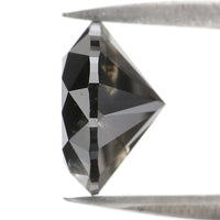 Natural Loose Round Diamond, Black Color Round Diamond, Natural Loose Diamond, Brilliant Cut Diamond, Round Cut, 2.93 CT Round Shape KDL389
