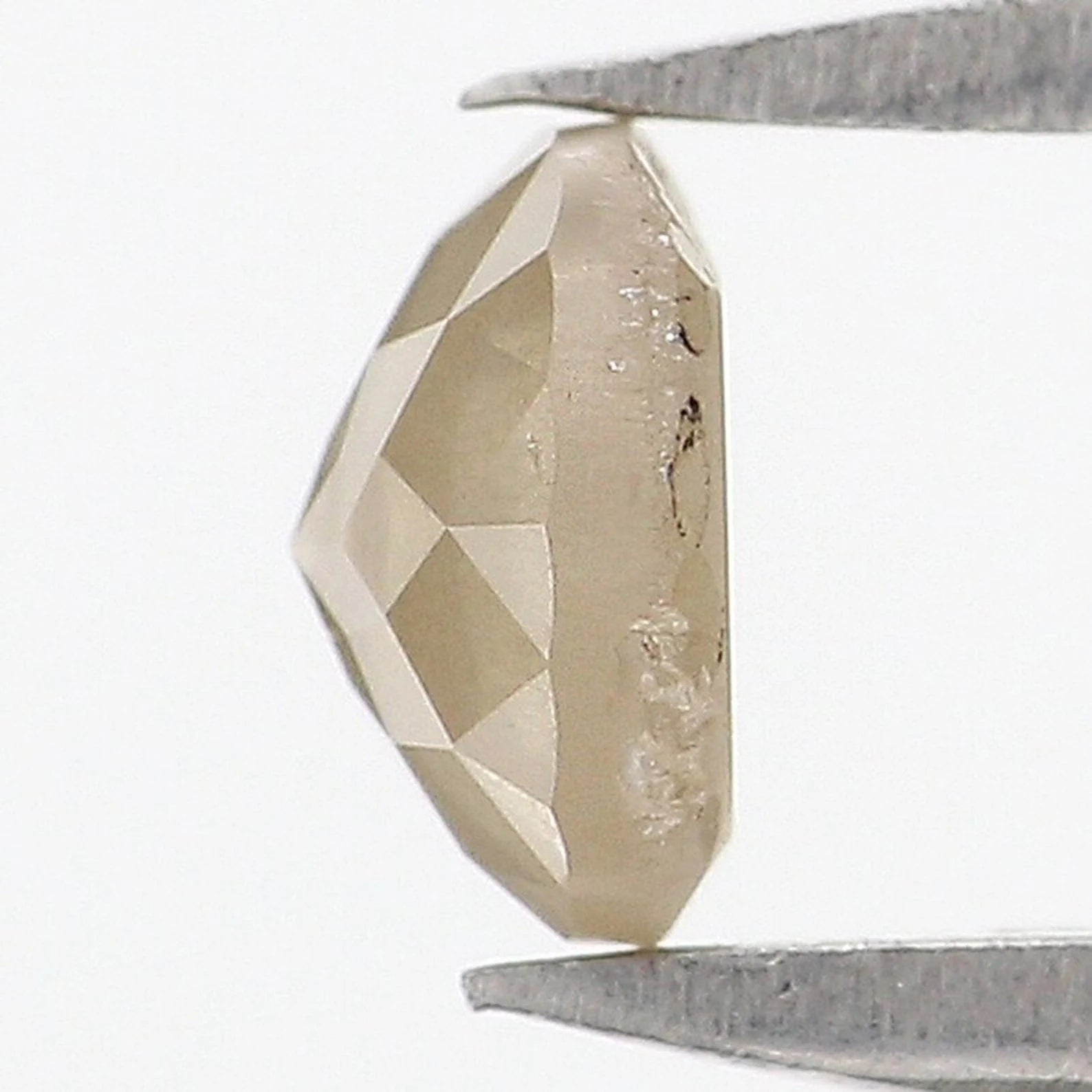 0.39 CT Natural Loose Round Shape Diamond Grey Color Round Diamond 4.50 MM Natural Loose Diamond Brown Color Round Rose Cut Diamond NQ7964
