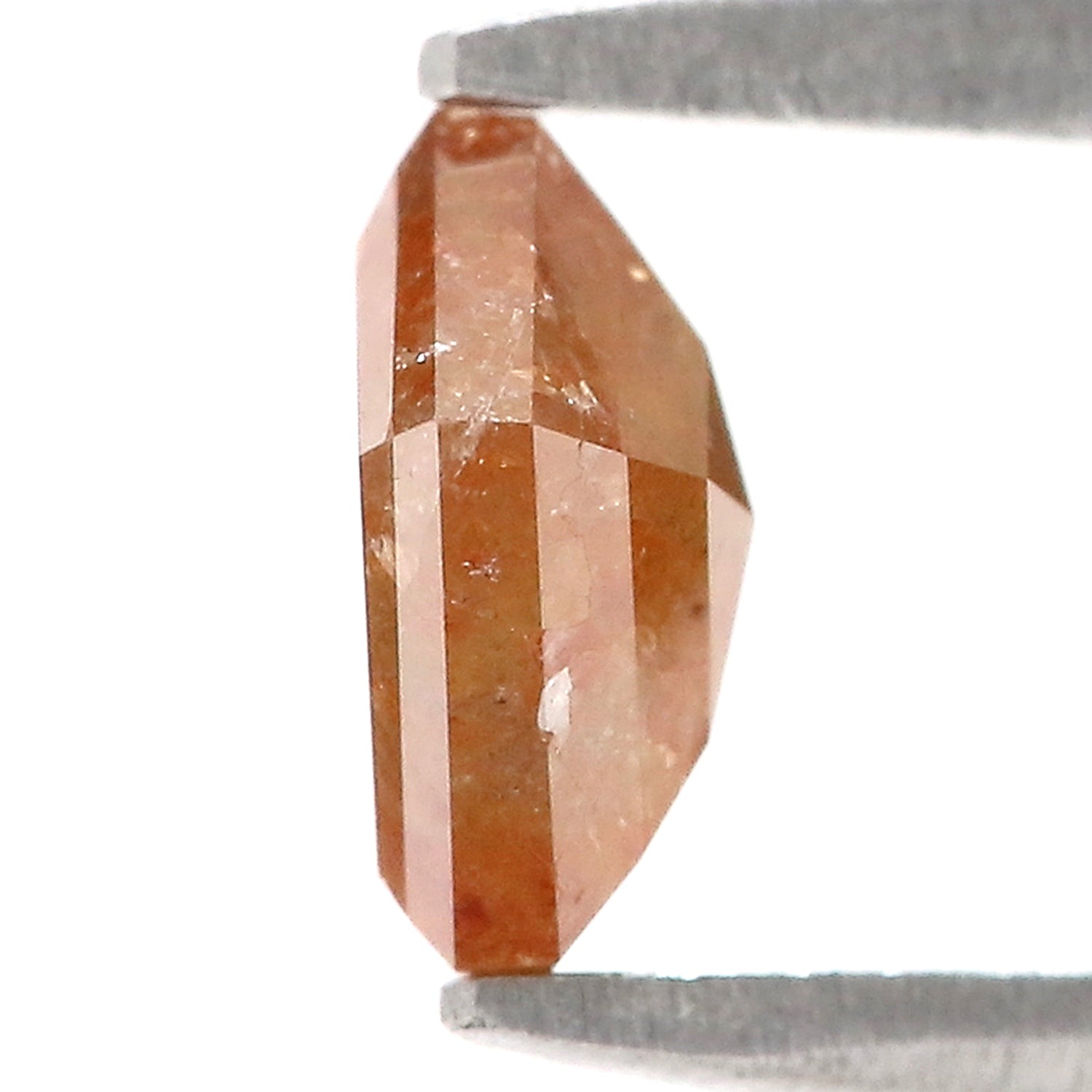 0.88 Ct Natural Loose Pentagon Shape Diamond Brown Color Pentagon Diamond 6.50 MM Natural Loose Brown Color Pentagon Rose Cut Diamond LQ9675