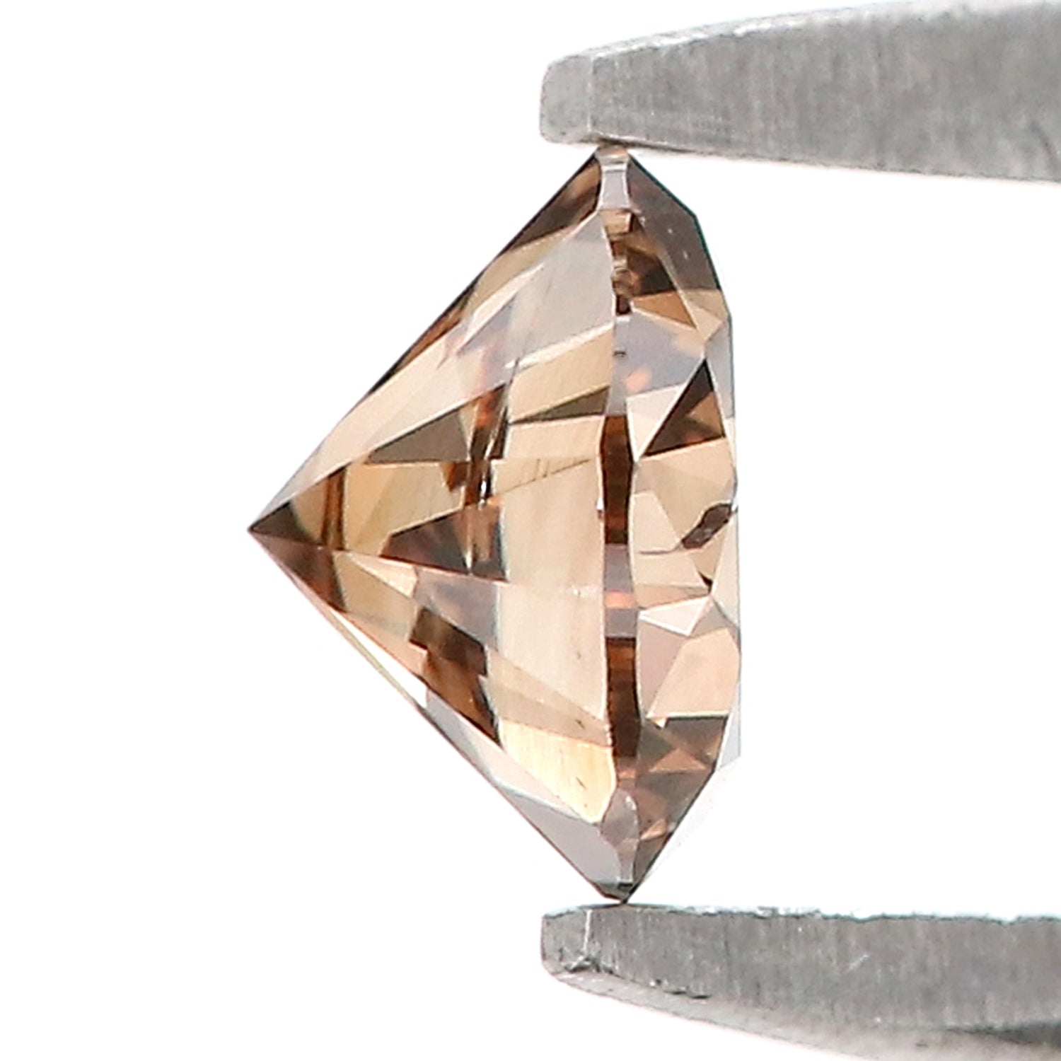 0.32 Ct Natural Loose Round Shape Diamond Brown Color Round Cut Diamond 4.30 MM Natural Loose Brown Color Round Brilliant Cut Diamond LQ486