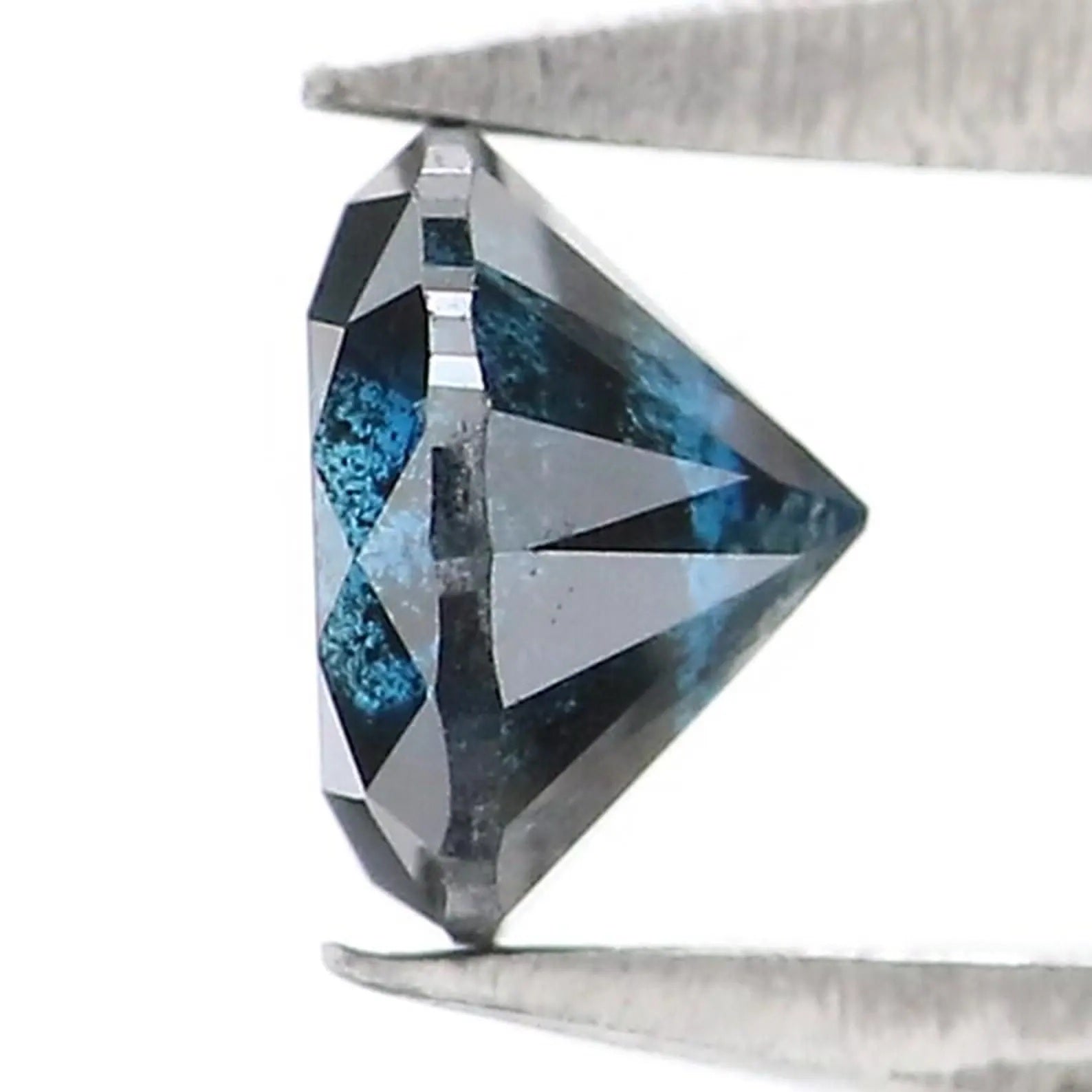 0.33 CT Natural Loose Round Shape Diamond Blue Color Round Cut Diamond 4.20 MM Natural Loose Diamond Blue Round Brilliant Cut Diamond NQ9479