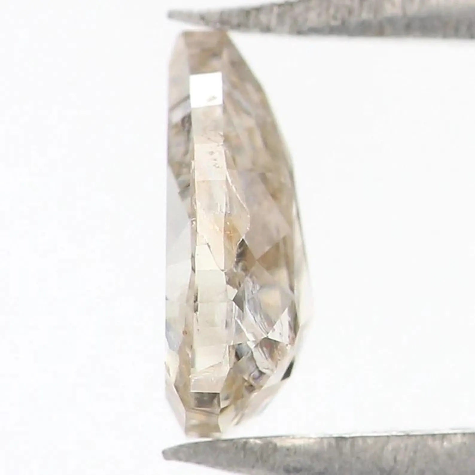 0.32 CT Natural Loose Pear Shape Diamond Brown Color Pear Cut Diamond 5.75 MM Natural Loose Diamond Brown Color Pear Rose Cut Diamond NQ1852