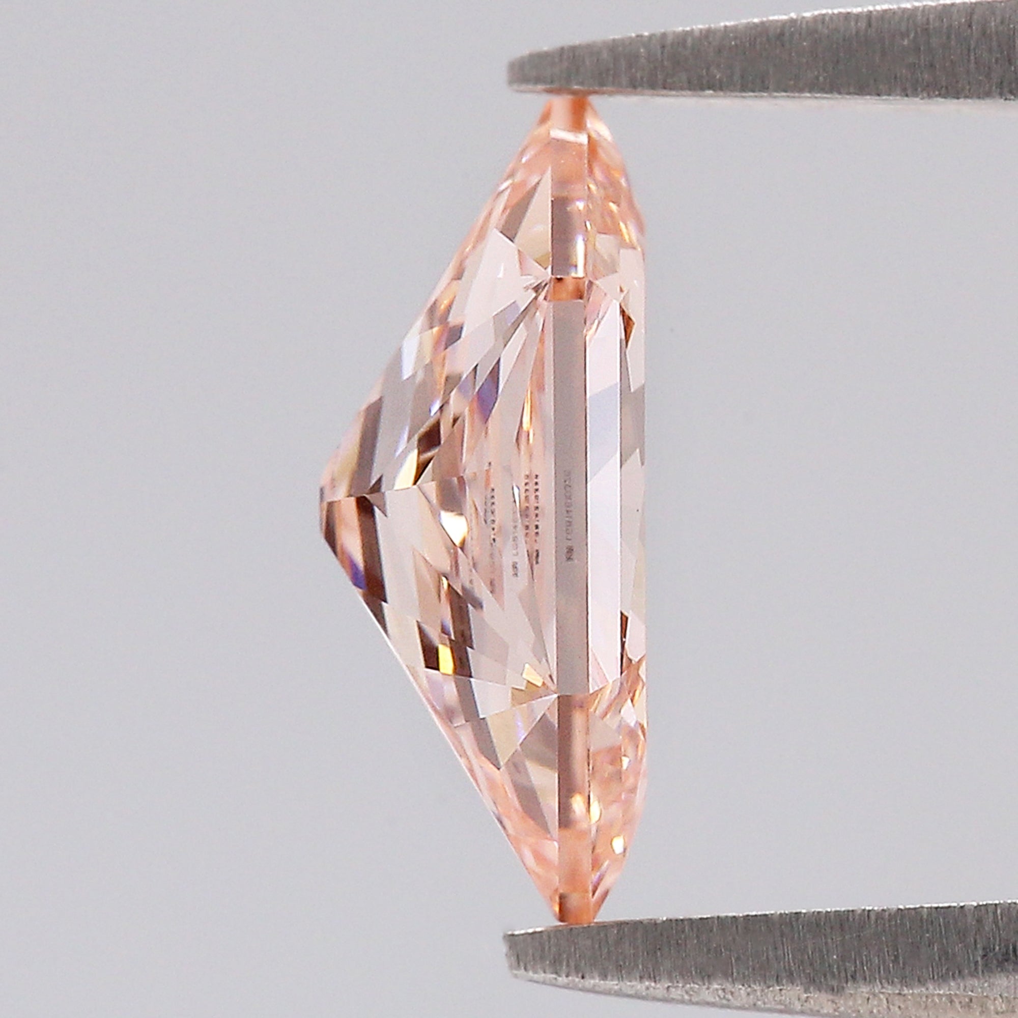 1.55 CT IGI Certified Hexagon Old European Cut Diamond Fancy Vivid Pink Color VS1 Clarity Lab Grown Diamond Lab Created Diamond L3665