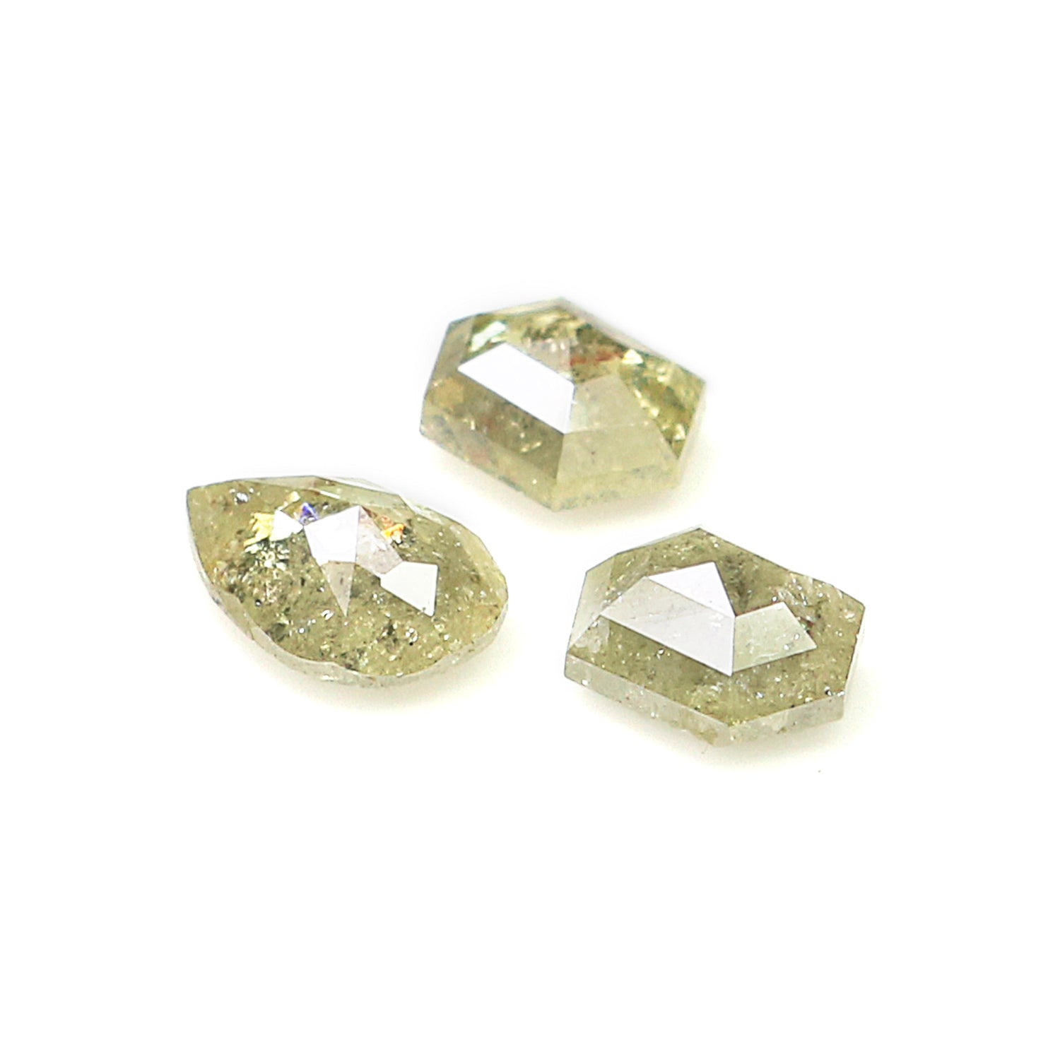 1.12 Ct Natural Loose Mix Shape Diamond Grey Color Mix Shape Cut Diamond 4.75 MM Natural Loose Grey Color Mix Shape Rose Cut Diamond N1232