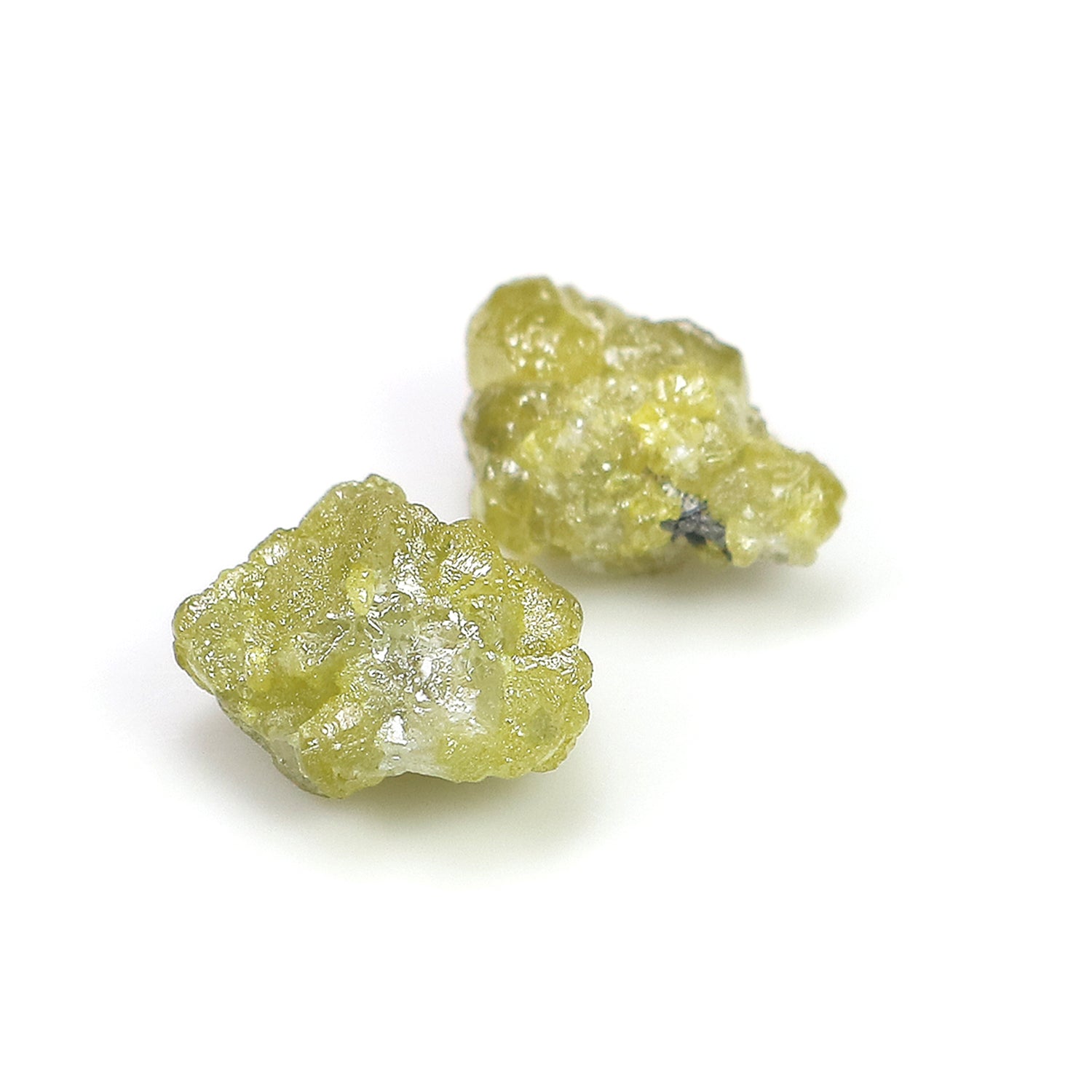 3.78 CT Natural Loose Rough Shape Diamond Yellow Color Rough Uncut Diamond 9.00 MM Natural Grey Color Rough Irregular Cut Diamond LQ3360