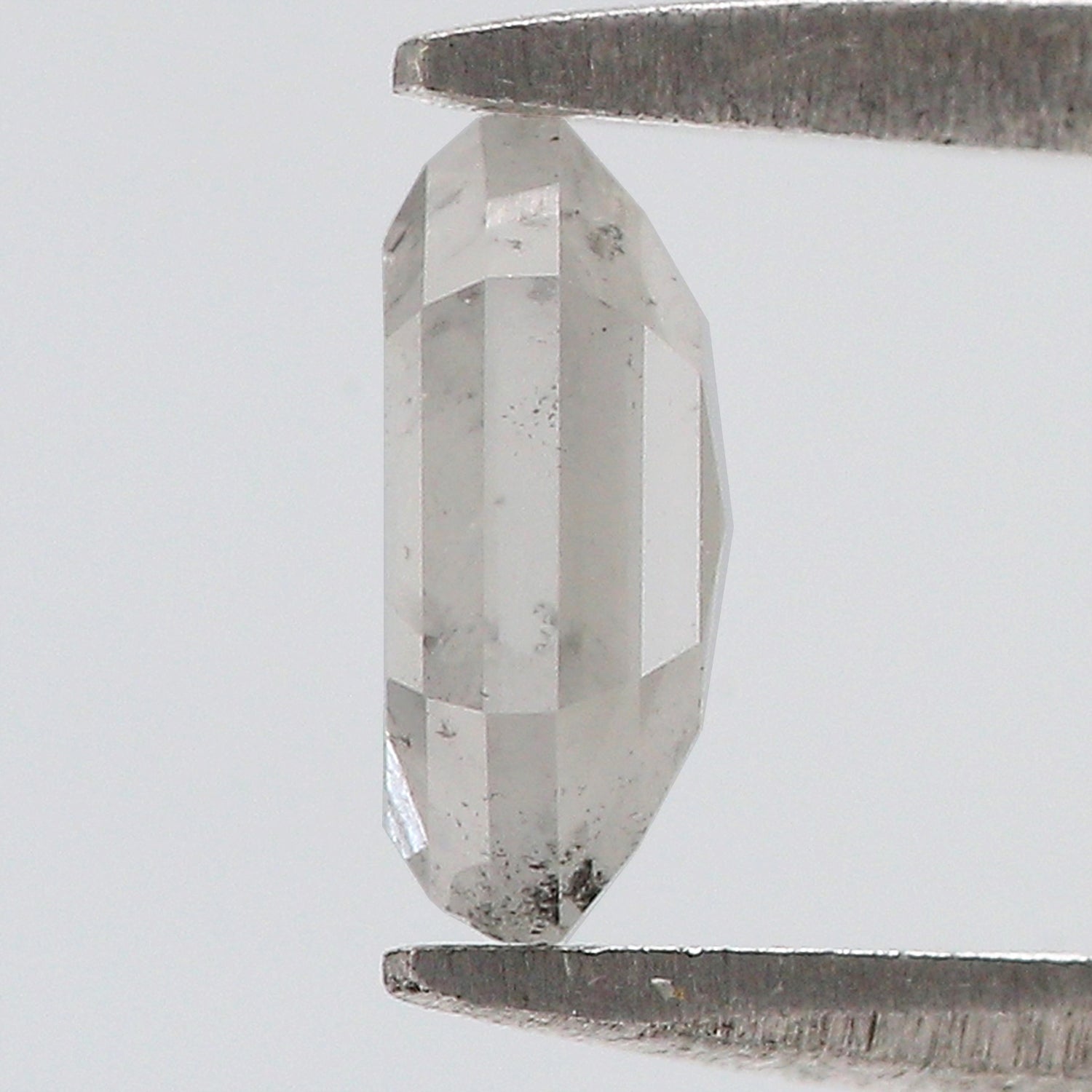 0.88 Ct Natural Loose Hexagon Shape Diamond Grey Hexagon Cut Diamond 7.25 MM Natural Loose Grey Color Diamond Hexagon Rose Cut Diamond QL212