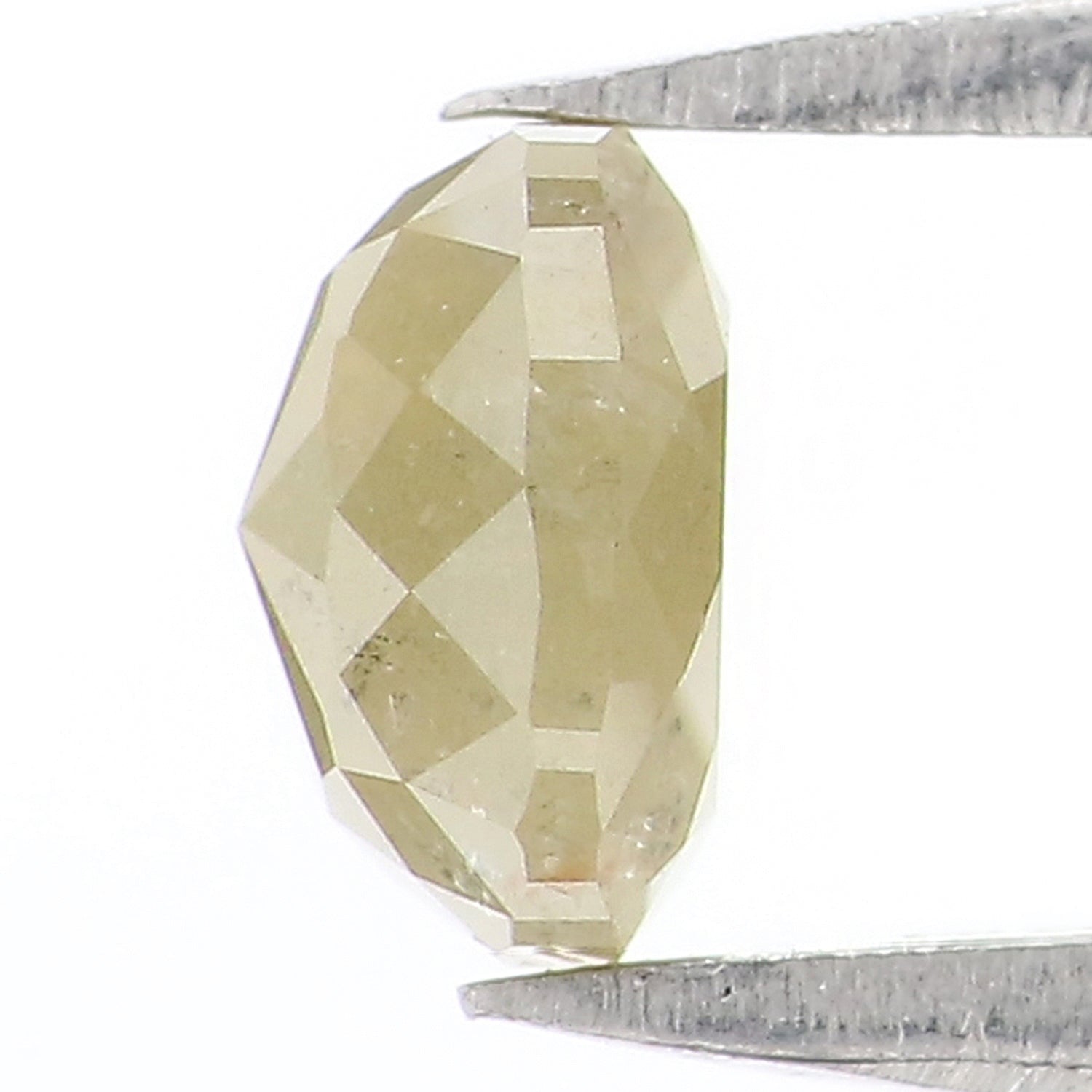 0.75 CT Natural Loose Cushion Shape Diamond Green Color Cushion Cut Diamond 5.35 MM Natural Loose Grey Color Cushion Rose Cut Diamond LQ7655