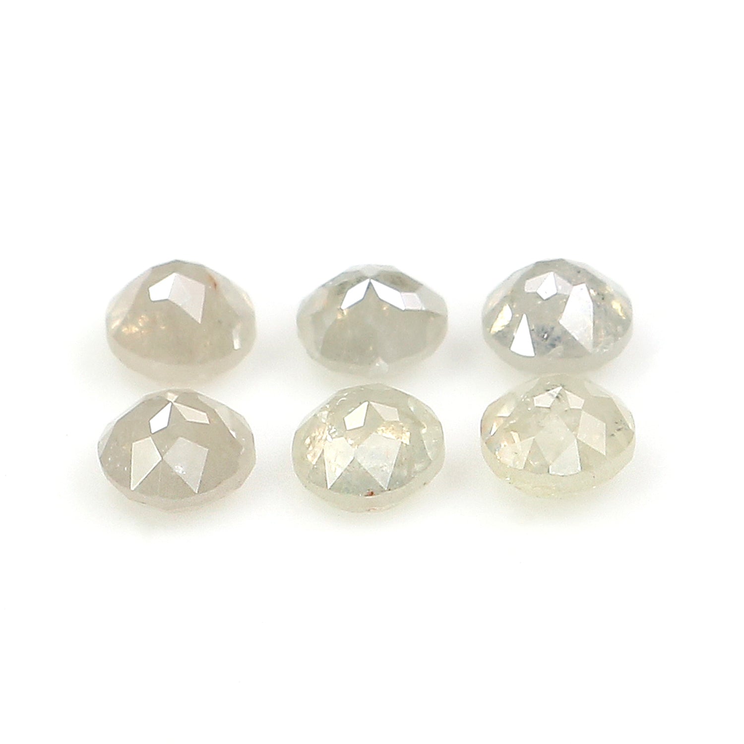 Natural Loose Round Diamond, Grey Color Rose Cut Diamond, Natural Loose Diamond, Round Rose Cut Diamond, 1.29 CT Round Shape Diamond L2955
