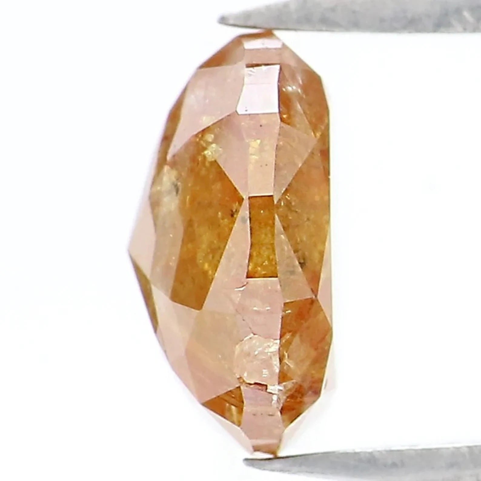 1.49 Ct Natural Loose Oval Shape Diamond Brown Color Oval Cut Diamond 7.40 MM Natural Loose Diamond Brown Color Oval Rose Cut Diamond NQ1937