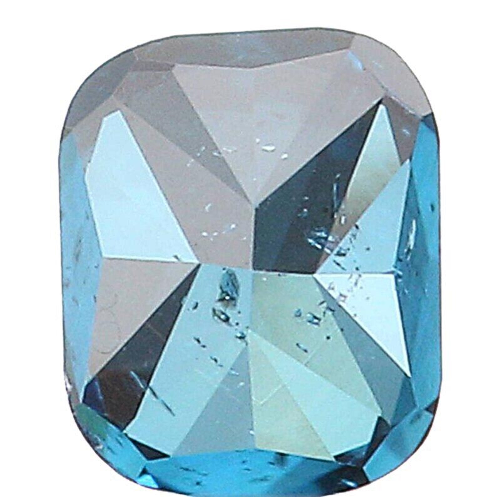 0.16 CT Natural Loose Cushion Shape Diamond Blue Color Cushion Cut Diamond 3.10 MM Natural Blue Color Cushion Brilliant Cut Diamond NQ7532