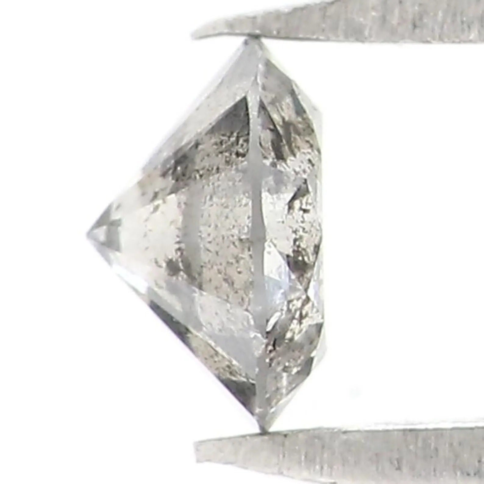 0.29 CT Natural Loose Round Shape Diamond Salt And Pepper Round Diamond 4.20 MM Natural Black Grey Color Round Brilliant Cut Diamond NQ2316