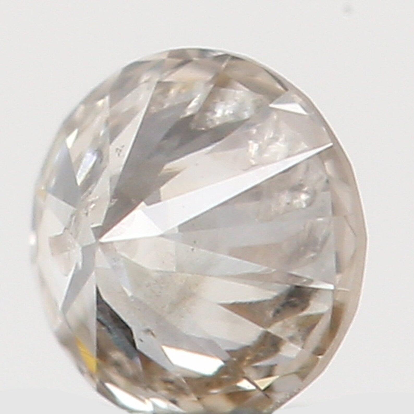 0.10 Ct Natural Loose Round Shape Diamond Brown Color Round Cut Diamond 2.90 MM Natural Loose Diamond Round Brilliant Cut Diamond N7993