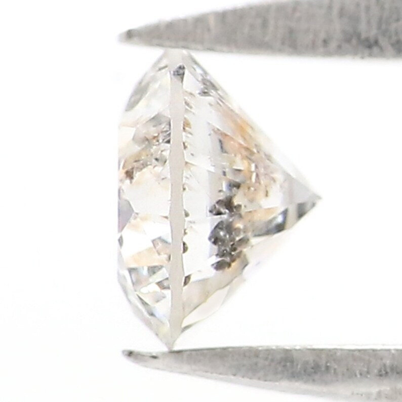 0.27 CT Natural Loose Round Shape Diamond Grey White Color Round Diamond 4.00 MM Natural Loose Diamond Round Brilliant Cut Diamond NQ7710