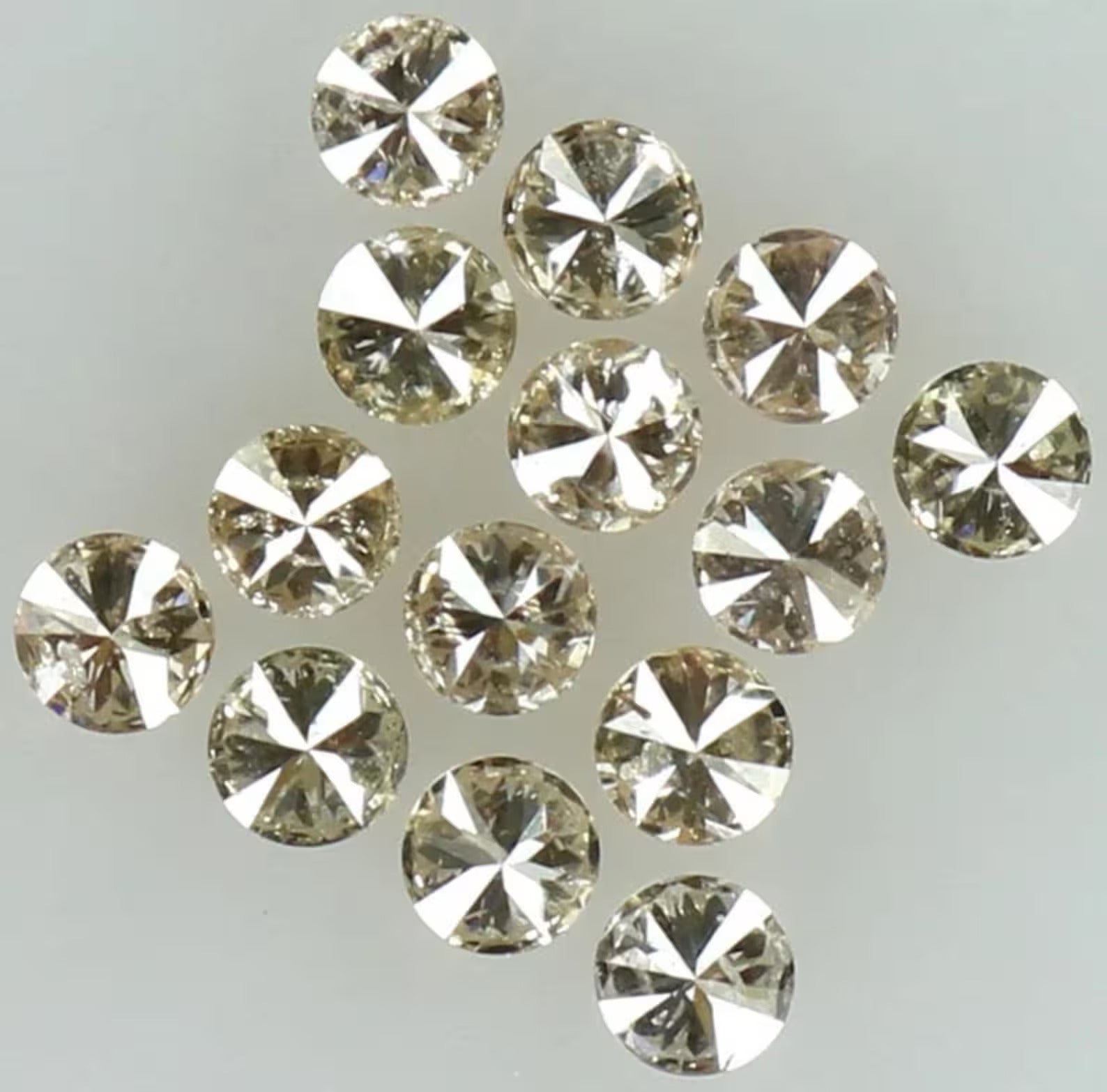 0.37 Ct Natural Loose Round Shape Diamond Brown Color Round Diamond 1.80 MM Natural Diamond Brown Color Round Brilliant Cut Diamond NQ7703