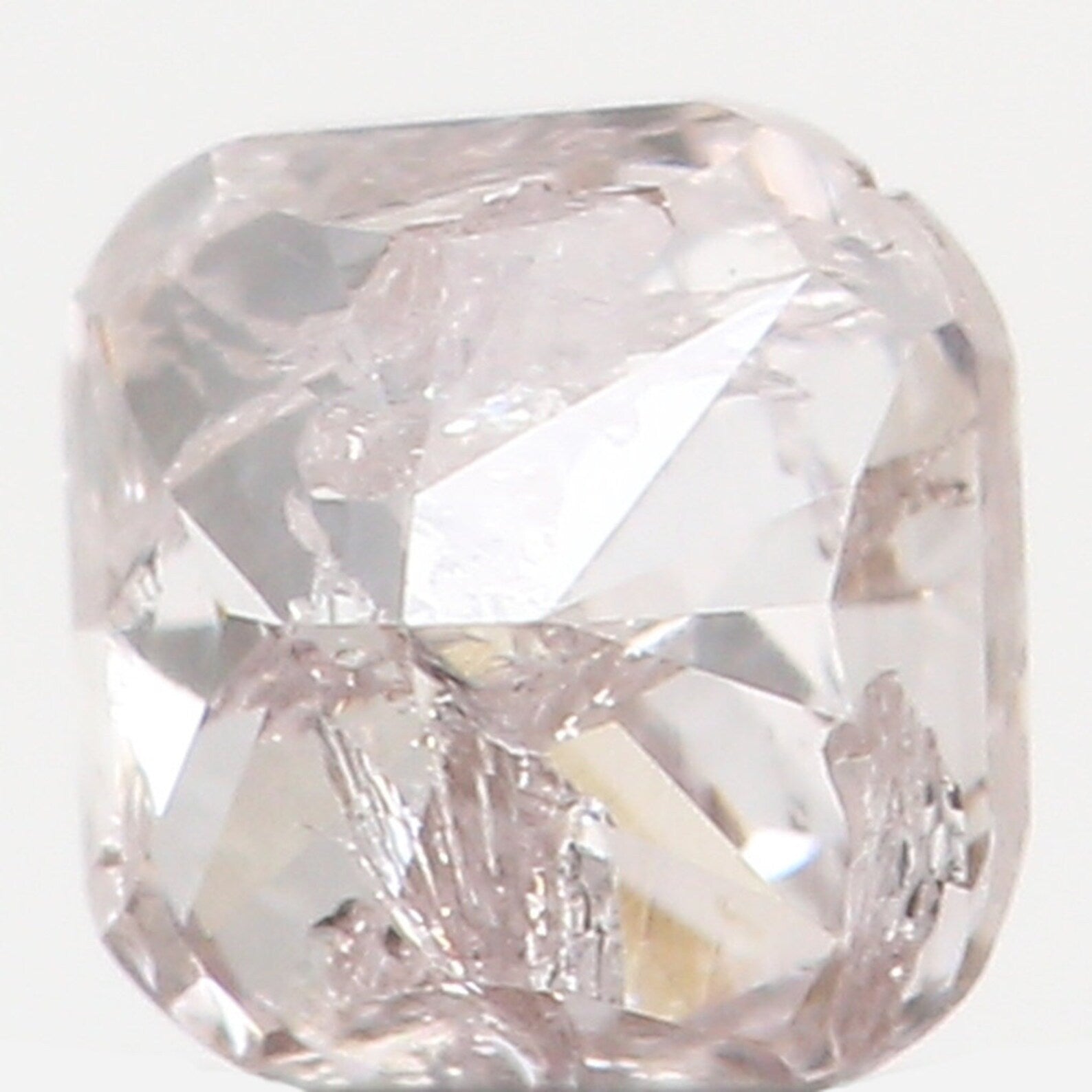 0.19 Ct Natural Loose Cushion Shape Diamond Faint Pink Color Cushion Cut Diamond 3.00 MM Natural Loose Cushion Brilliant Cut Diamond N6994