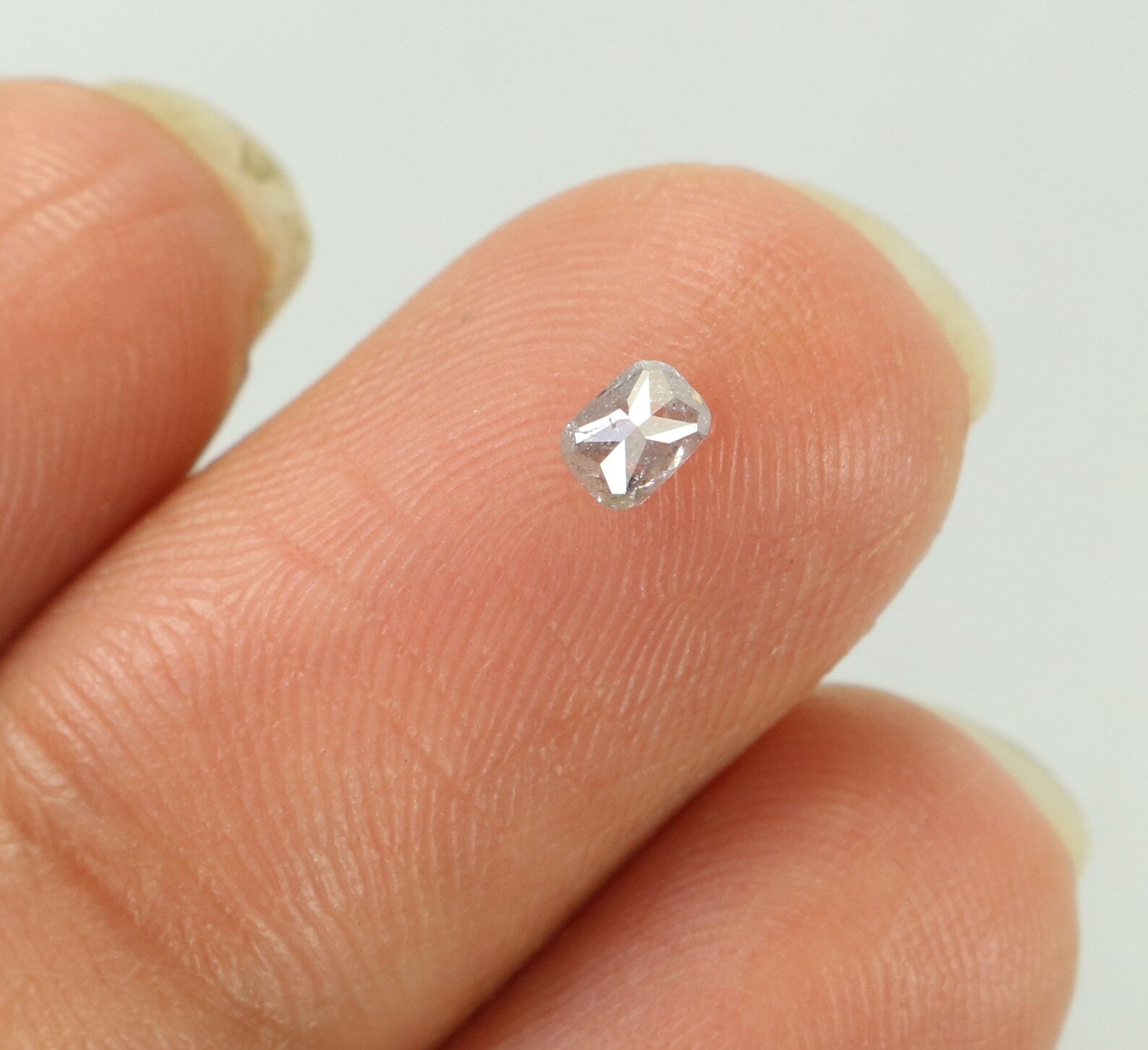 0.17 Ct Natural Loose Diamond Cushion Pink Color I3 Clarity 3.65 MM N8255