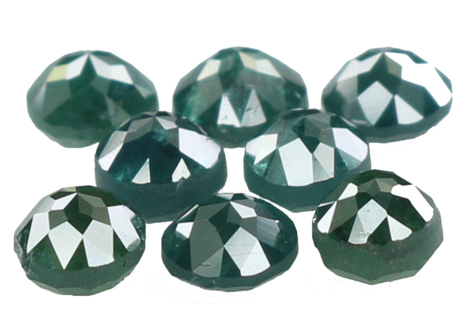 1.45 Ct Natural Loose Round Rose Cut Diamond Blue Color Round Shape Diamond 3.10 MM Natural Loose Blue Color Round Rose Cut Diamond N7006