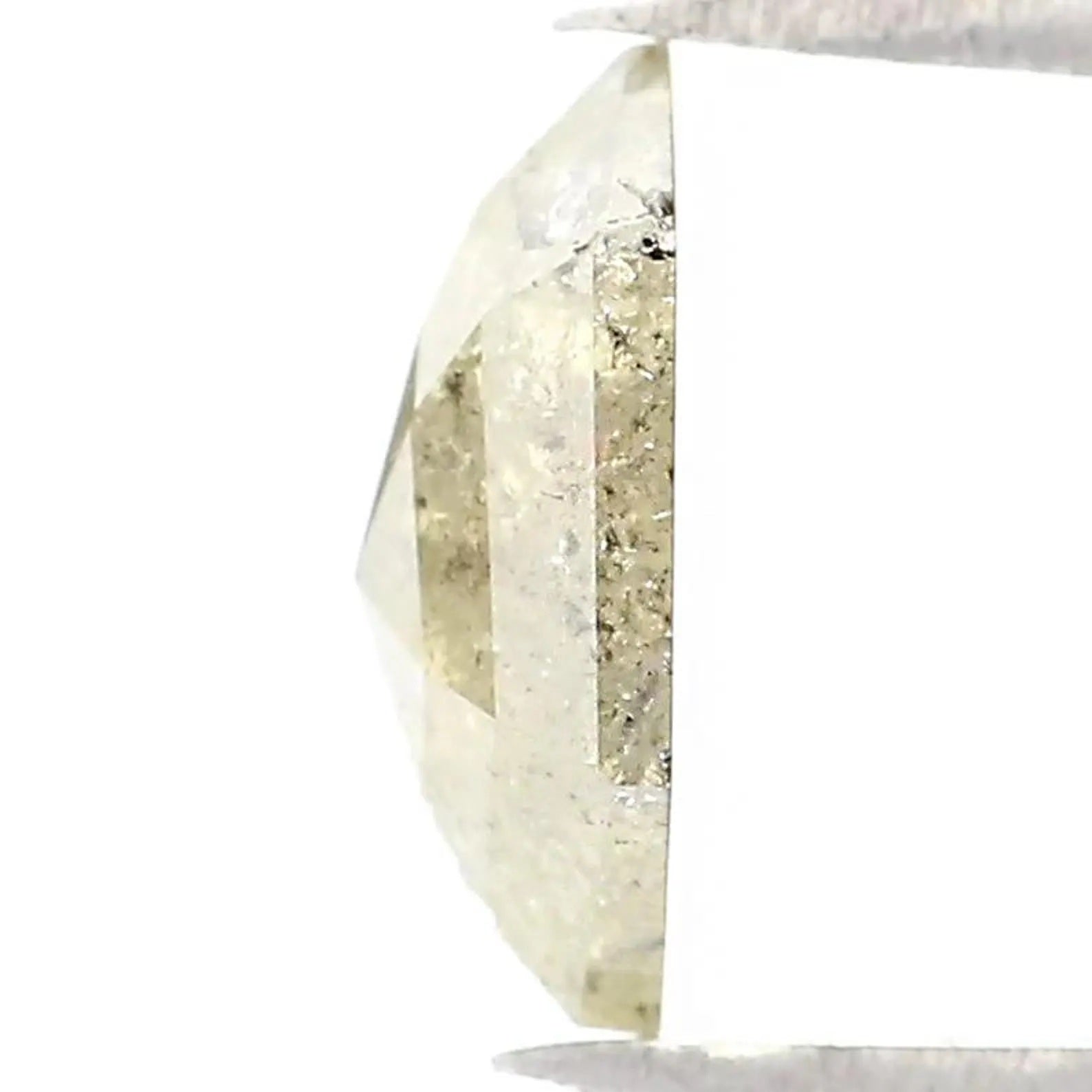 0.63 CT Natural Loose Hexagon Shape Diamond Yellow Color Hexagon Diamond 7.30 MM Natural Loose Yellow Color Hexagon Rose Cut Diamond NQ8191