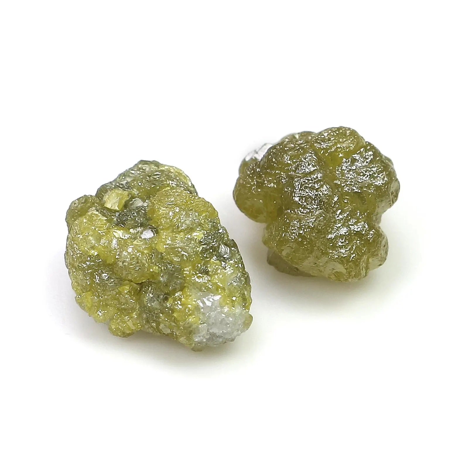 4.13 CT Natural Loose Rough Shape Diamond Yellow Color Rough Uncut Diamond 9.60 MM Natural Grey Diamond Rough Irregular Cut Diamond NQ2582