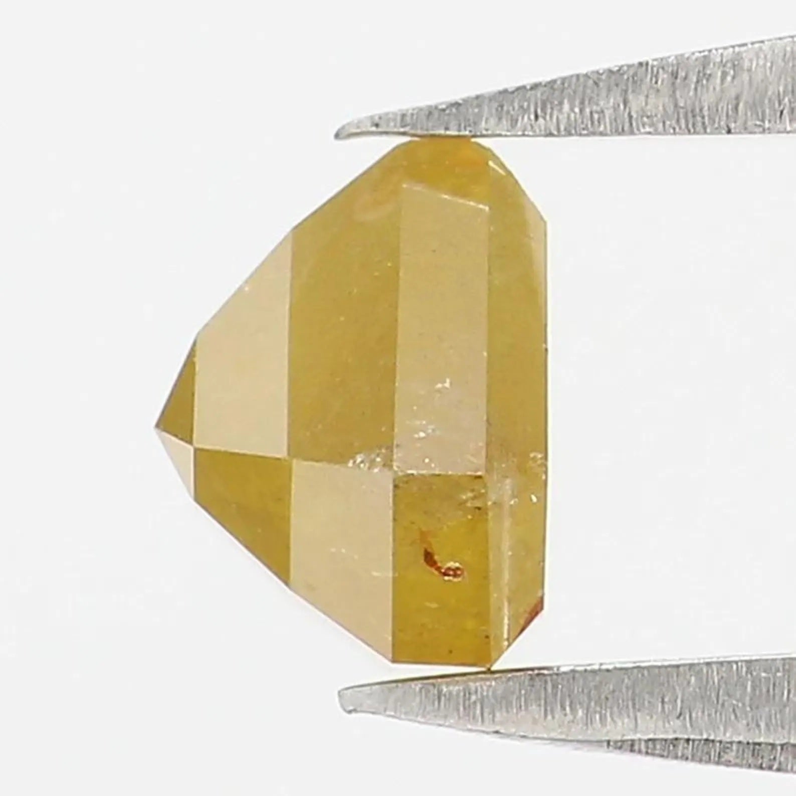 0.79 CT Natural Loose Shield Shape Diamond Yellow Color Shield Cut Diamond 4.95 MM Natural Loose Diamond Shield Rose Cut Diamond NQ8833