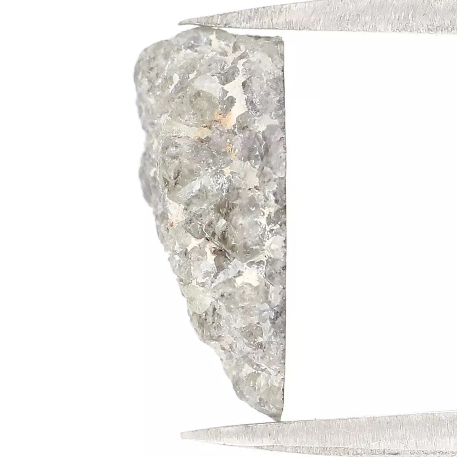 4.64 CT Natural Loose Rough Shape Diamond Grey Color Rough Cut Diamond 13.30 MM Natural Diamond Grey Rough Irregular Cut Diamond NQB2327