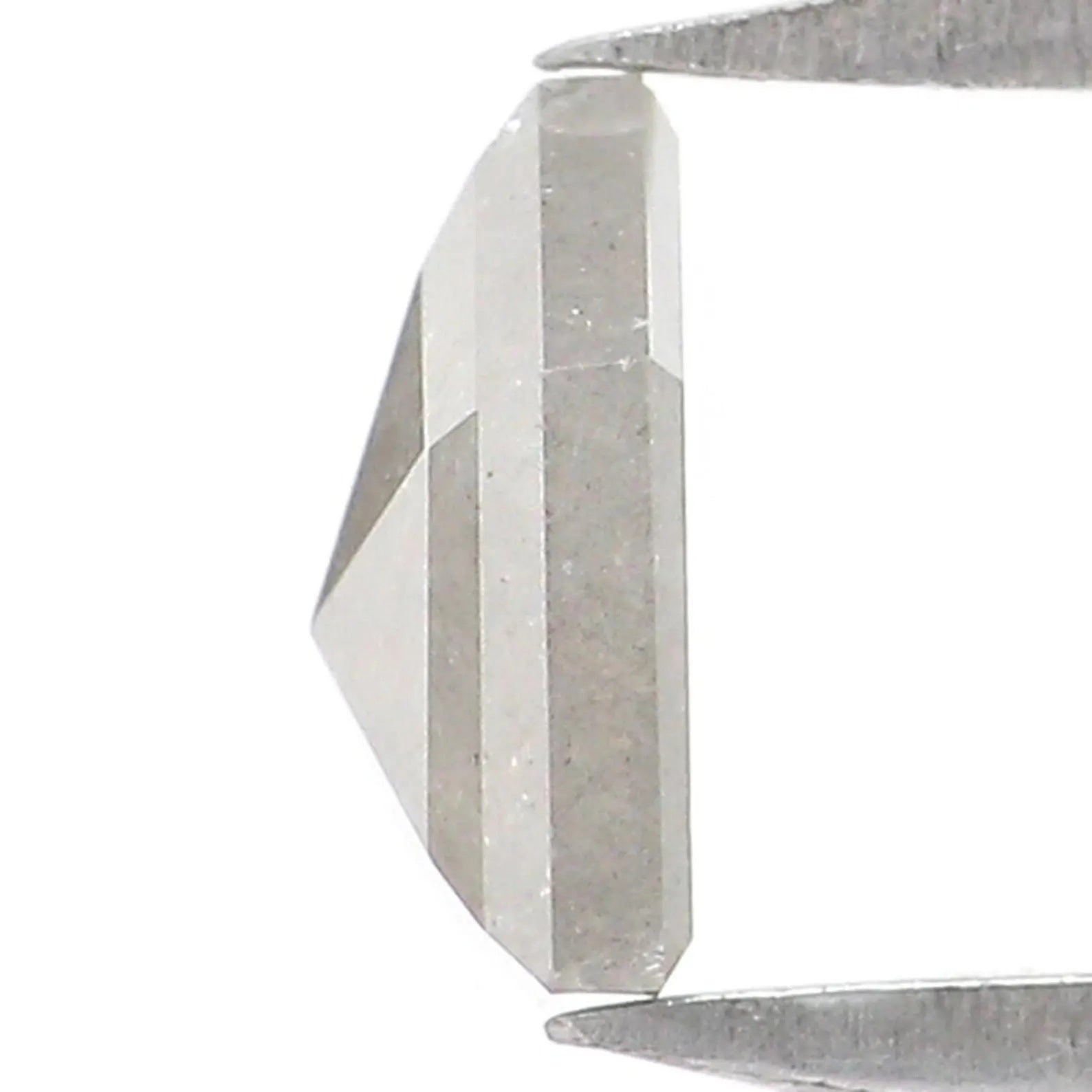 0.60 CT Natural Loose Shield Shape Diamond Grey Color Shield Cut Diamond 5.70 MM Natural Loose Grey Color Shield Rose Cut Diamond NQ8425