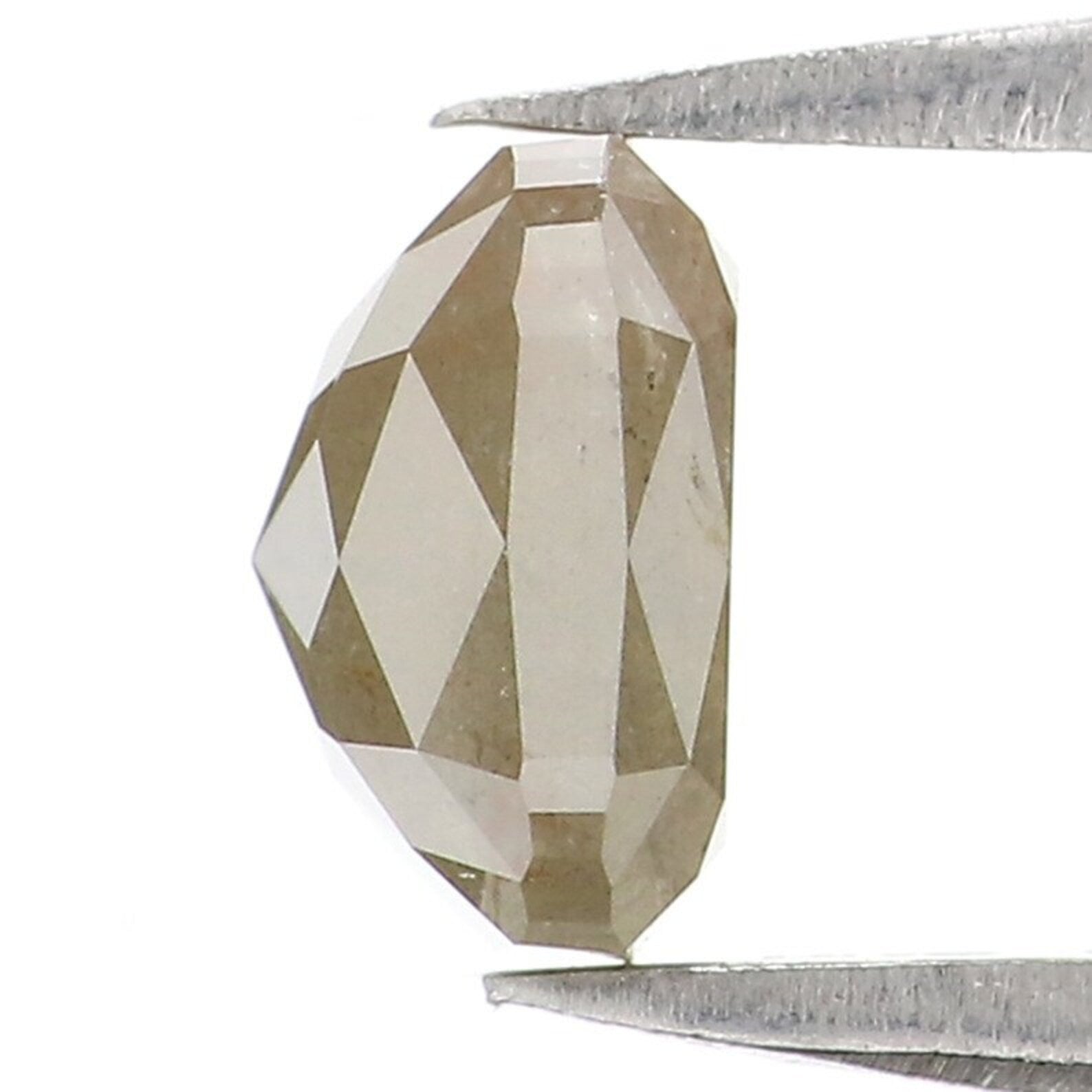 1.06 Ct Natural Loose Cushion Shape Diamond Green Color Cushion Cut Diamond 5.85 MM Natural Loose Diamond Cushion Rose Cut Diamond NQ769