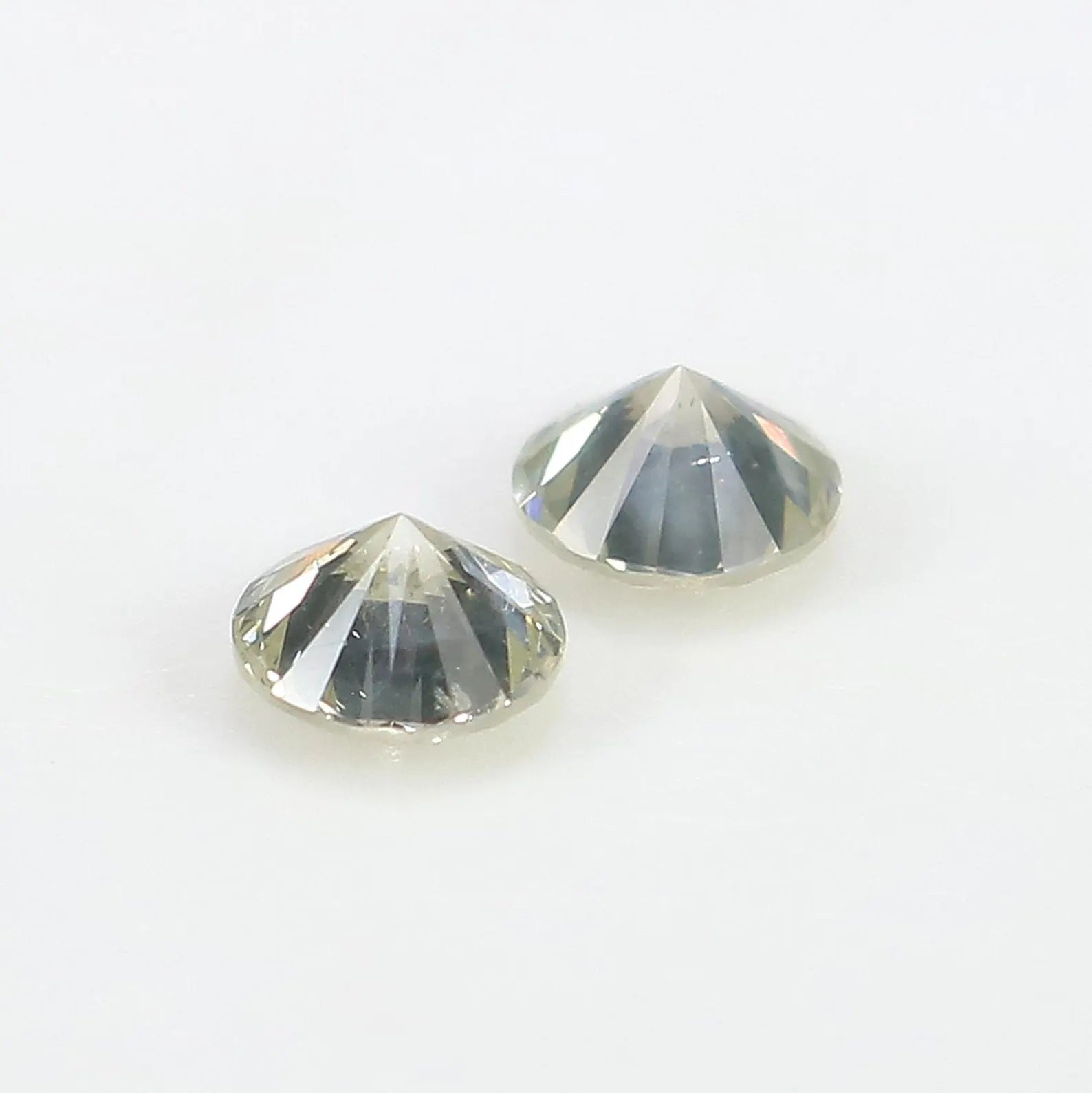 0.38 CT Natural Loose Round Cut Pair Diamond White -I Color Round Diamond 3.60 MM Natural White -I Color Round Brilliant Cut Diamond NQ1954