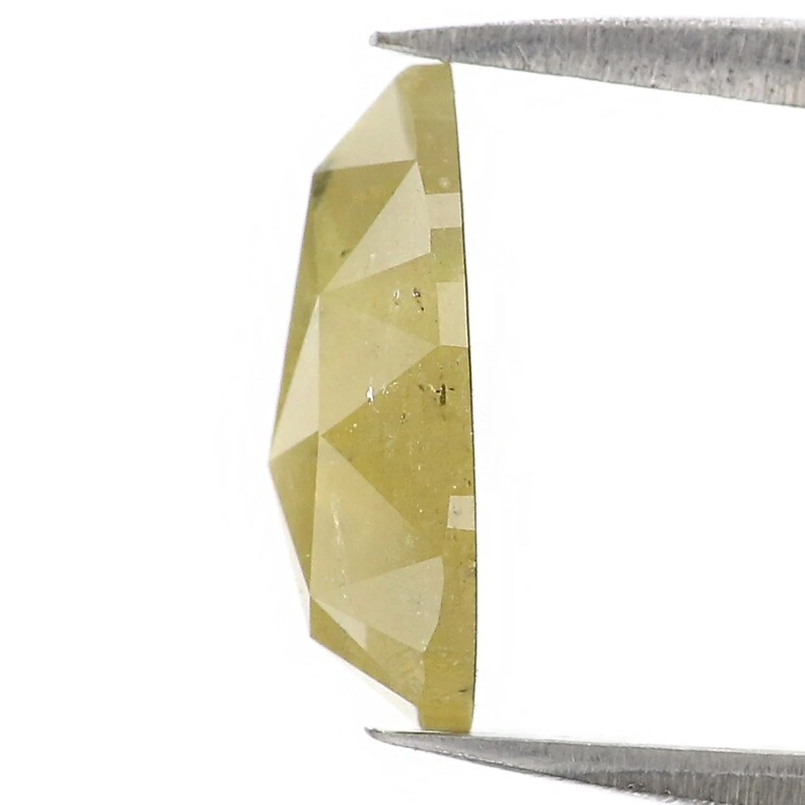 1.84 CT Natural Loose Pear Diamond Yellow Color Pear Cut Diamond 9.70 MM Natural Loose Diamond Pear Rose Cut Diamond Pear Cut Diamond NQ7679