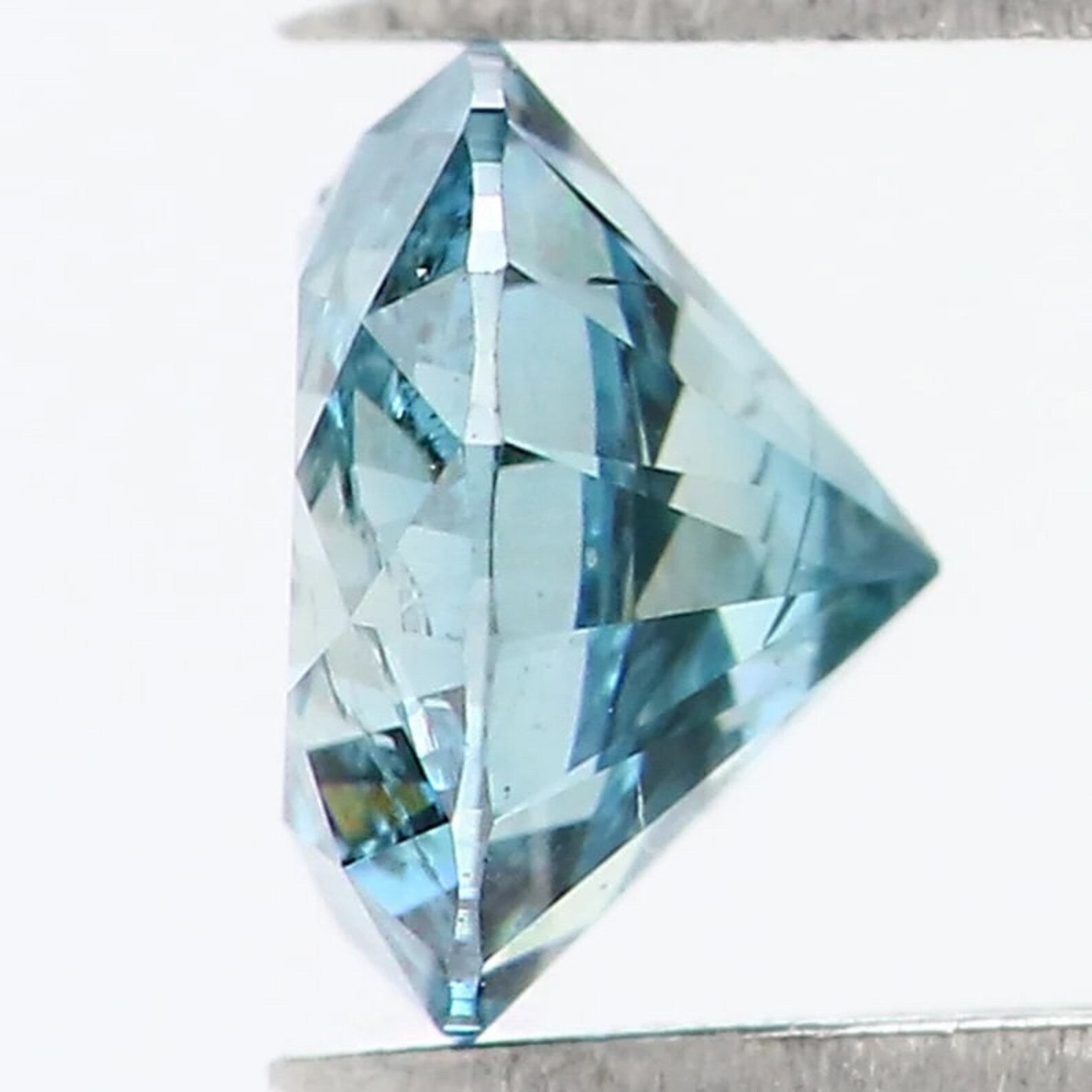 0.40 CT Natural Loose Round Shape Diamond Blue Color Round Diamond 4.60 MM Natural Diamond Blue Color Round Brilliant Cut Diamond NQ1748