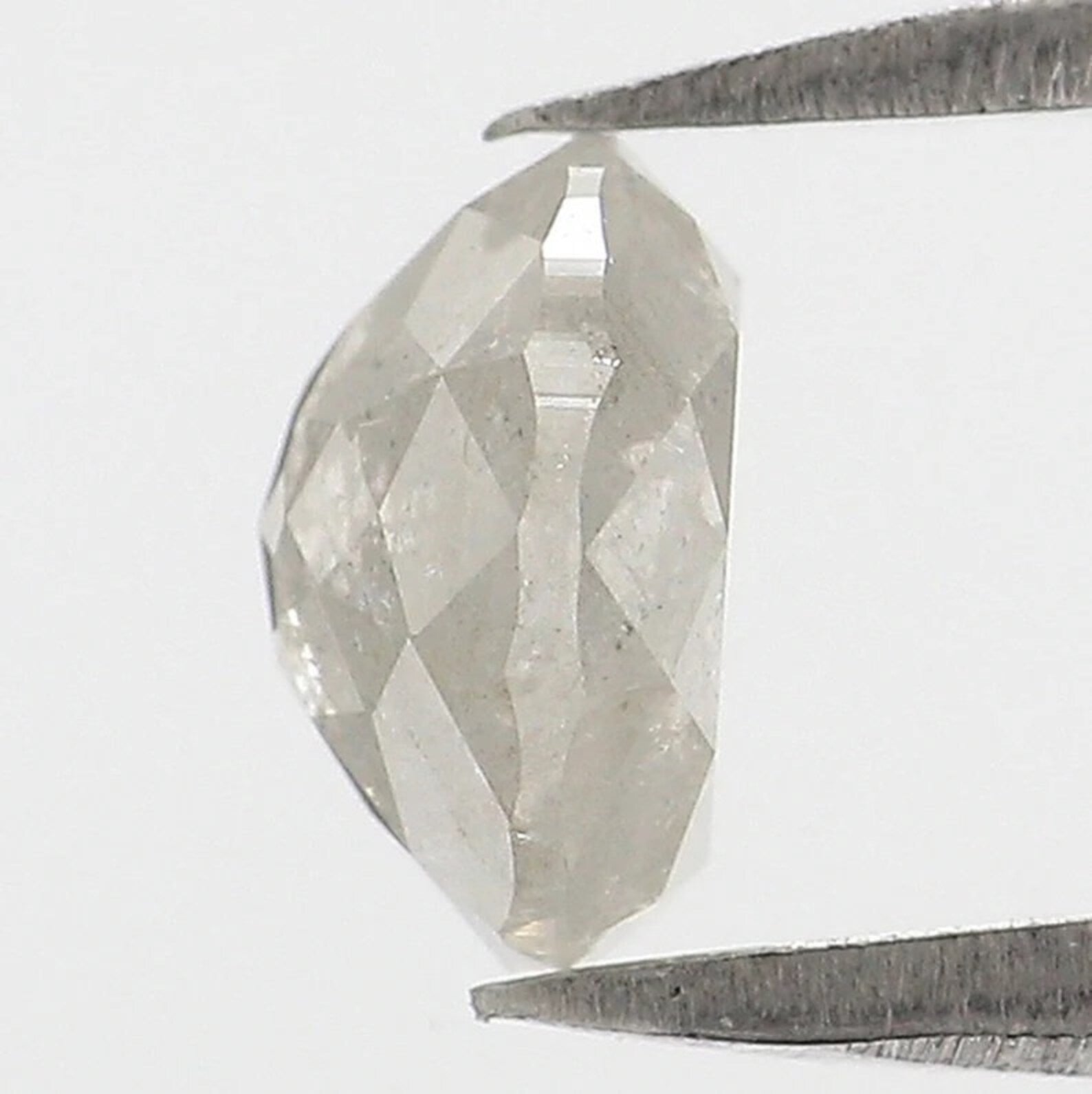 0.90 CT Natural Loose Round Shape Diamond Grey Color Round Rose Cut Diamond 5.80 MM Natural Diamond Grey Color Round Rose Cut Diamond NQ1421