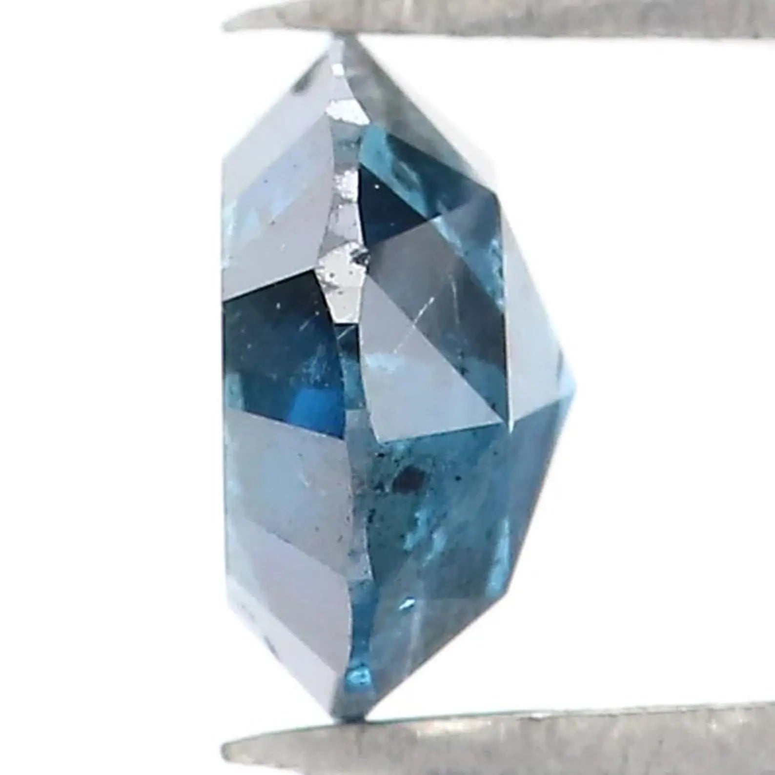 0.69 CT Natural Loose Round Shape Diamond Blue Color Round Diamond 5.60 MM Natural Loose Diamond Blue Color Round Rose Cut Diamond NQ475