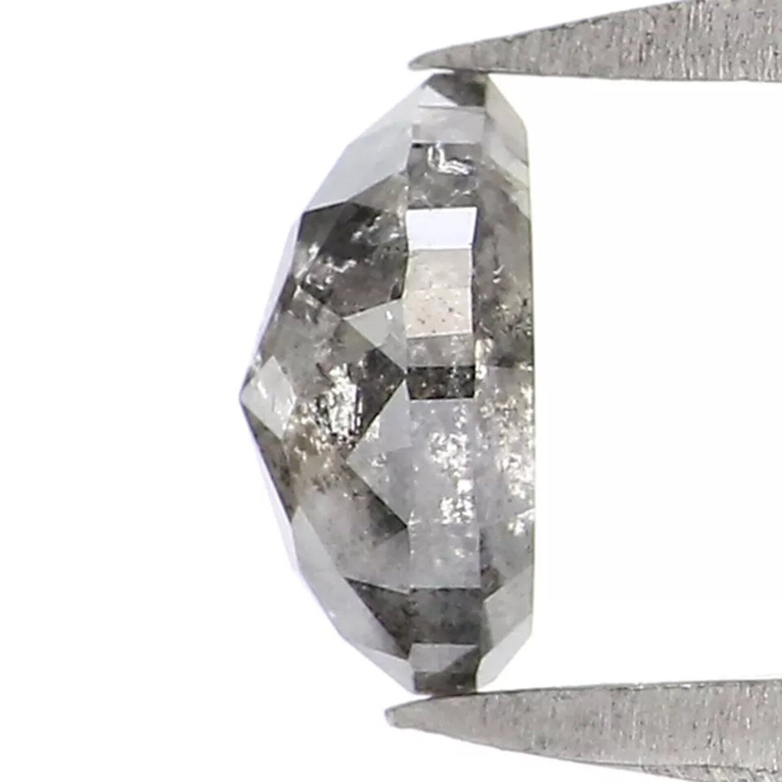 0.47 CT Natural Loose Marquise Cut Diamond Salt And Pepper Diamond 5.45 MM Natural Loose Diamond Black Grey Marquise Rose Cut Diamond NQ9981