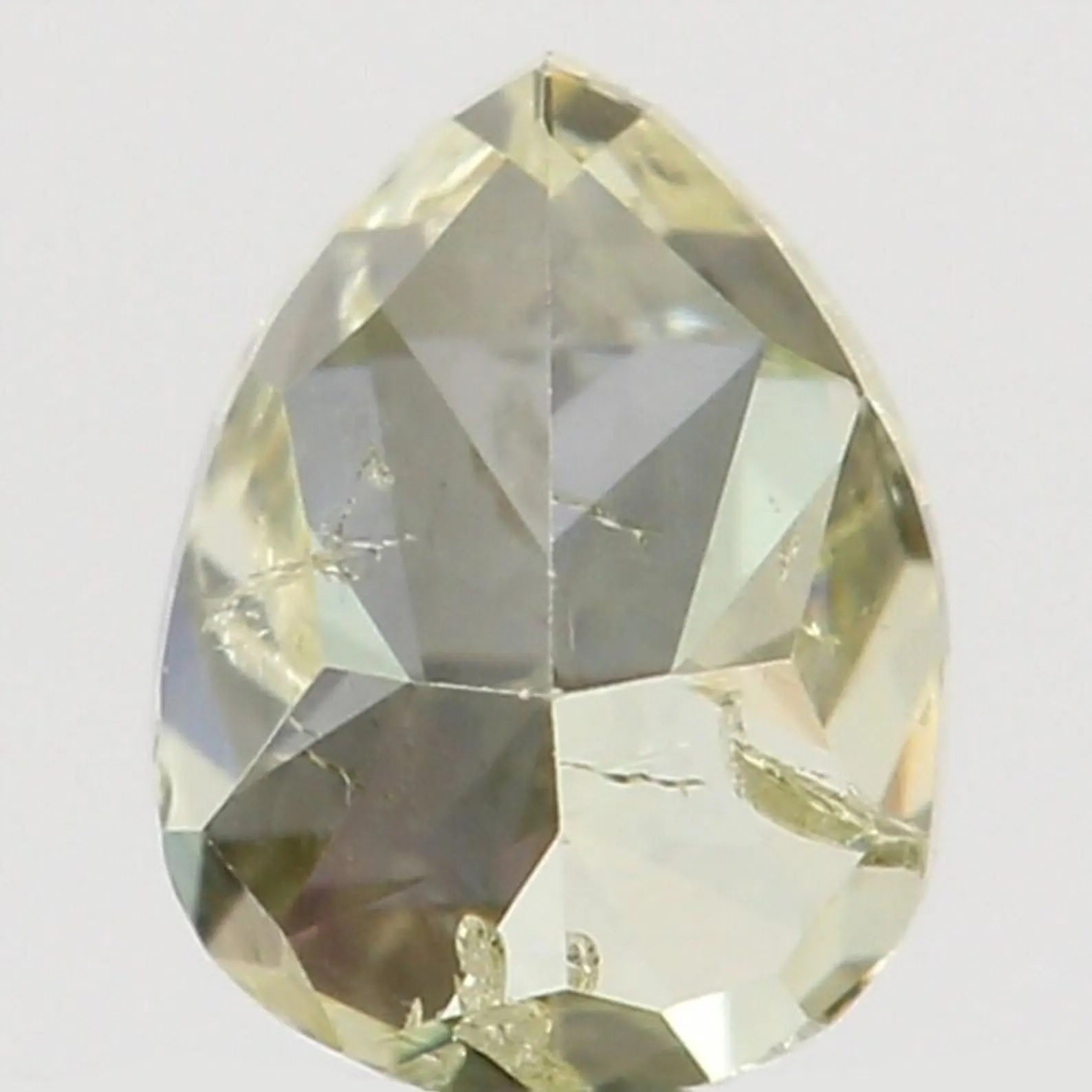 0.20 CT Natural Loose Pear Shape Diamond Yellow Color Pear Cut Diamond 3.90 MM Natural Loose Yellow Color Pear Brilliant Cut Diamond QN8065