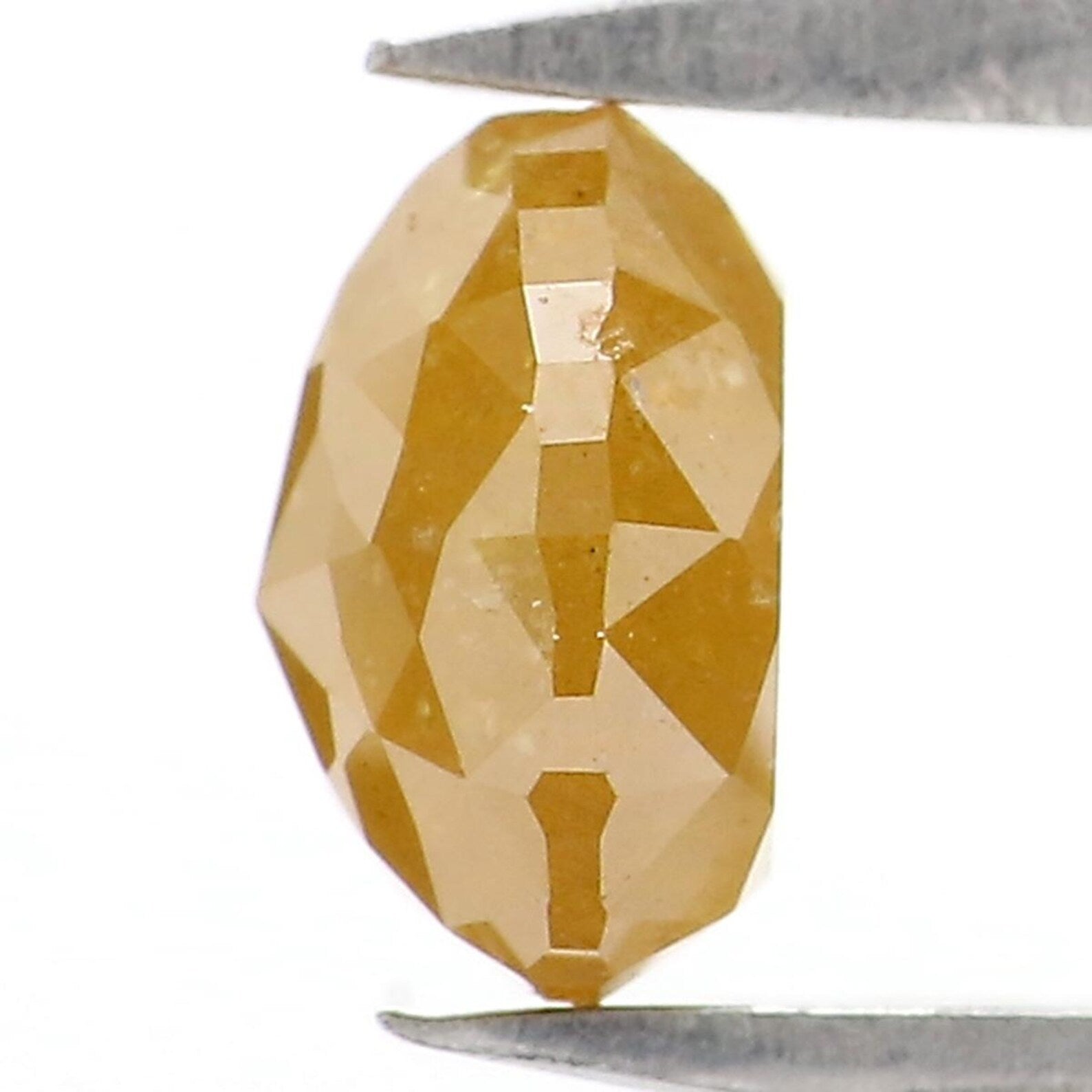 0.85 CT Natural Loose Pear Shape Diamond Yellow Color Pear Diamond 6.00 MM Natural Loose Diamond Yellow Color Pear Rose Cut Diamond NQ2382