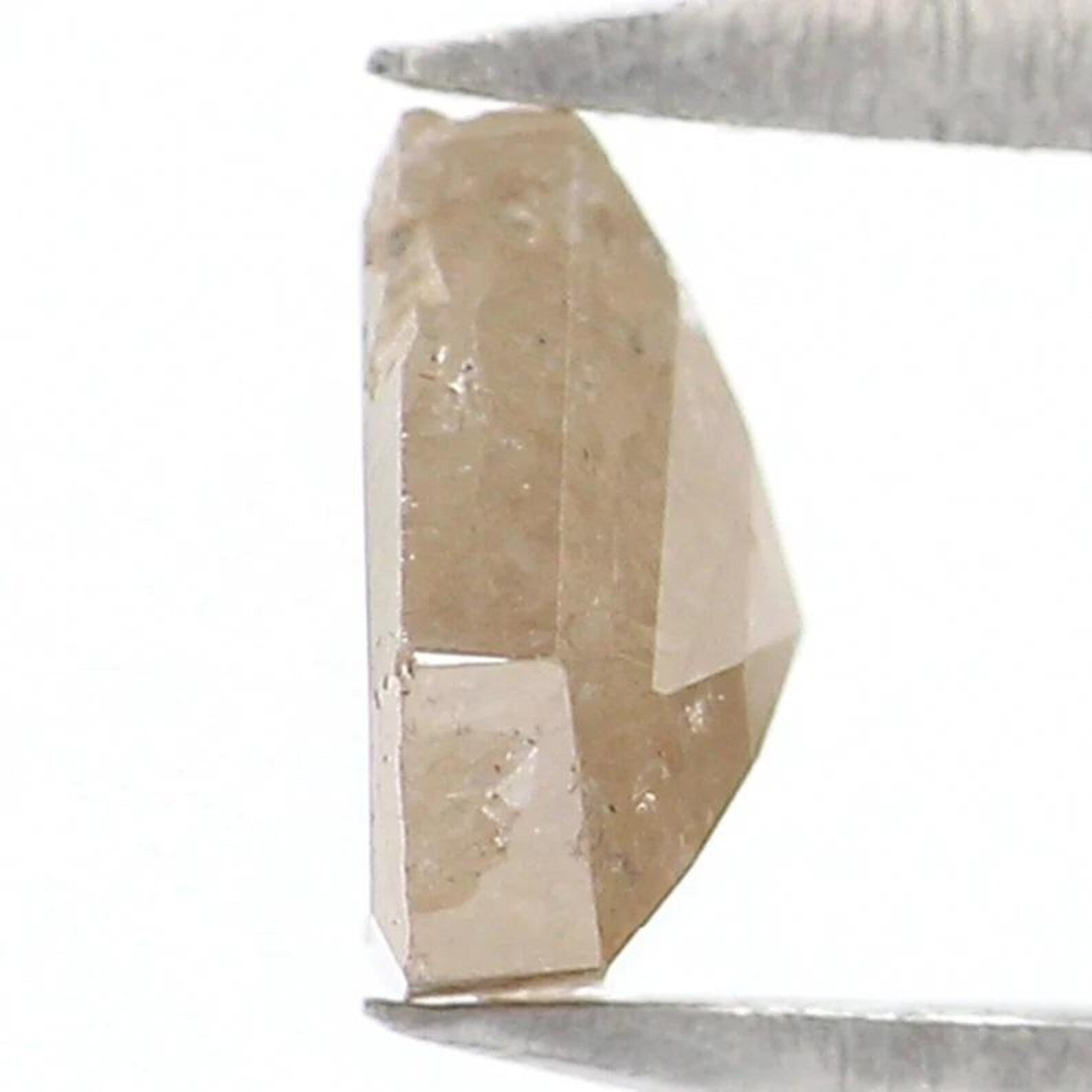 0.67 CT Natural Loose Shield Shape Diamond Grey Color Shield Cut Diamond 5.20 MM Natural Loose Grey Color Shield Rose Cut Diamond NQ8166
