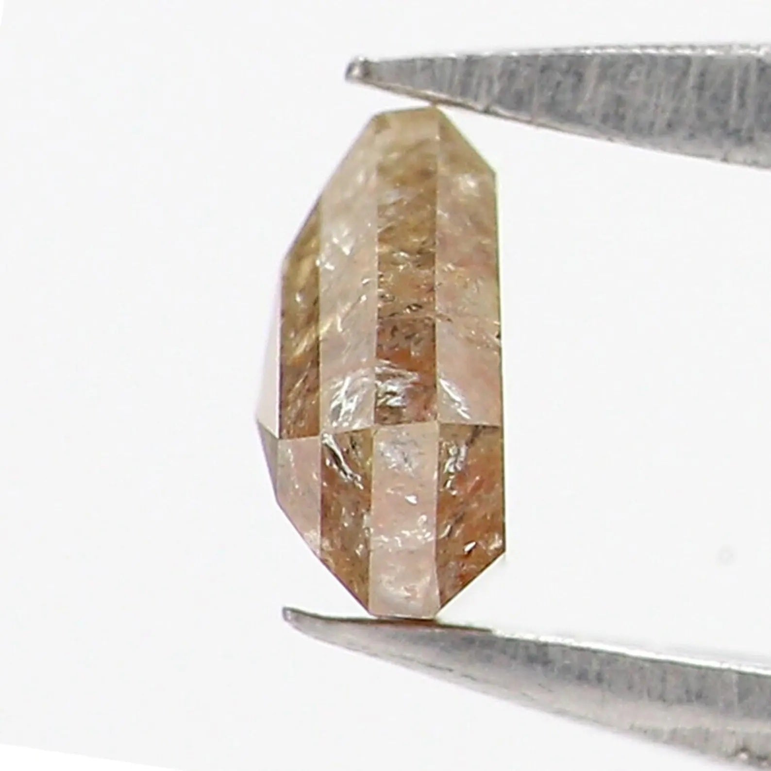 0.39 CT Natural Loose Shield Shape Diamond Grey Color Shield Cut Diamond 4.30 MM Natural Diamond Brown Color Shield Rose Cut Diamond NQ449