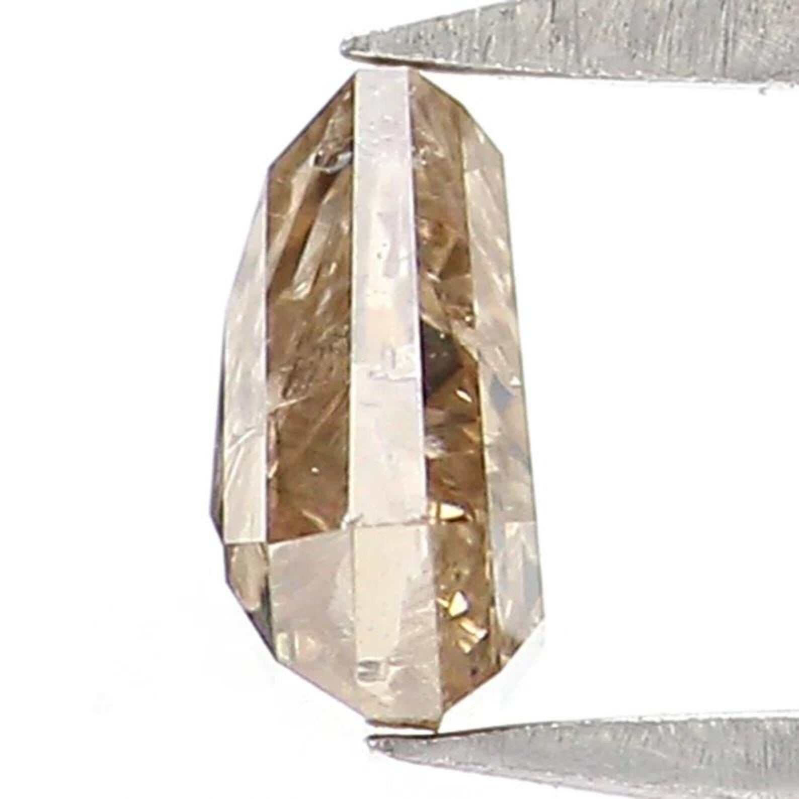 0.46 CT Natural Loose Antique Shape Diamond Brown Color Antique Diamond 4.65 MM Natural Loose Brown Color Antique Rose Cut Diamond NQ7011