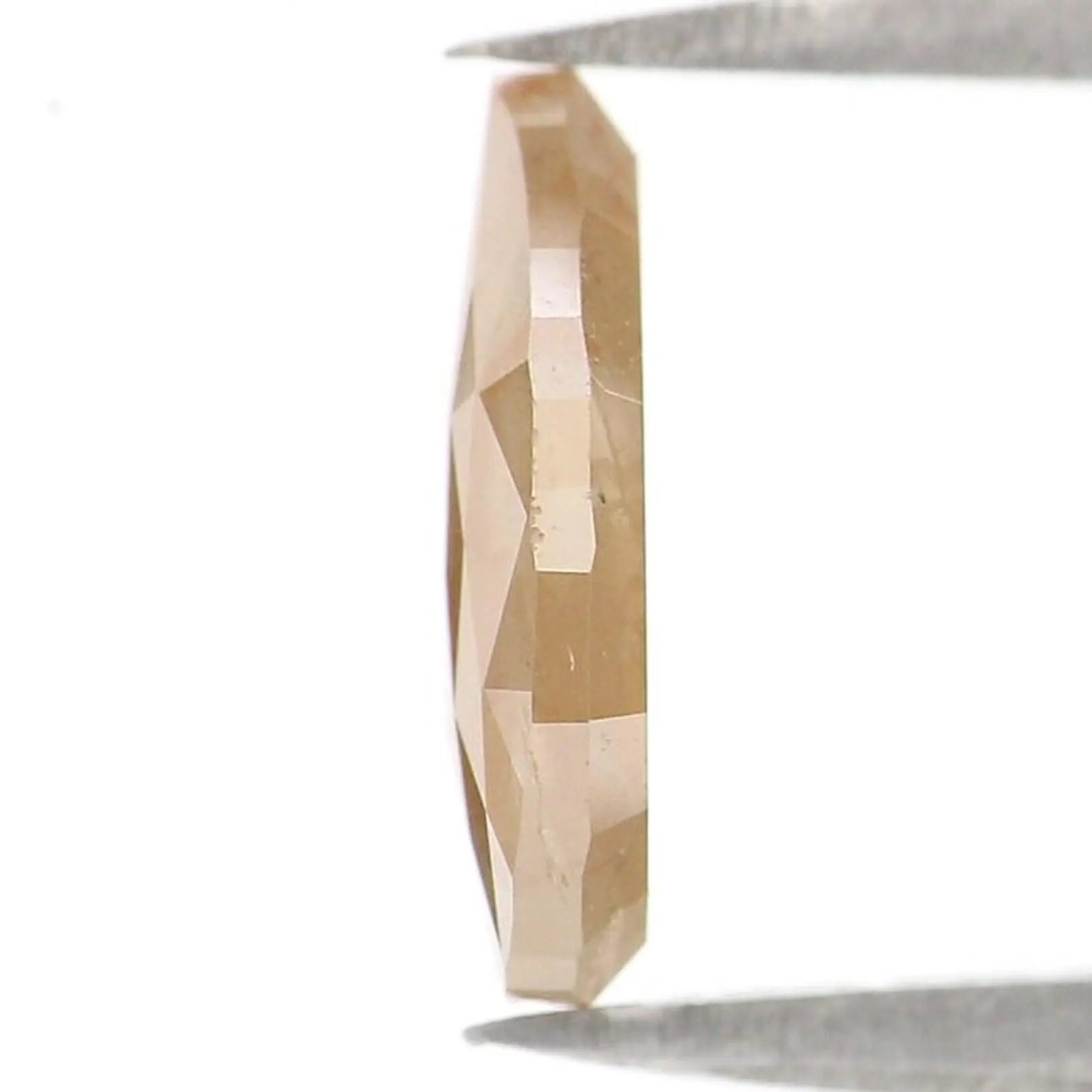 1.44 CT Natural Loose Pear Shape Diamond Brown Color Pear Diamond 10.00 MM Natural Loose Diamond Brown Color Pear Rose Cut Diamond NQ9135