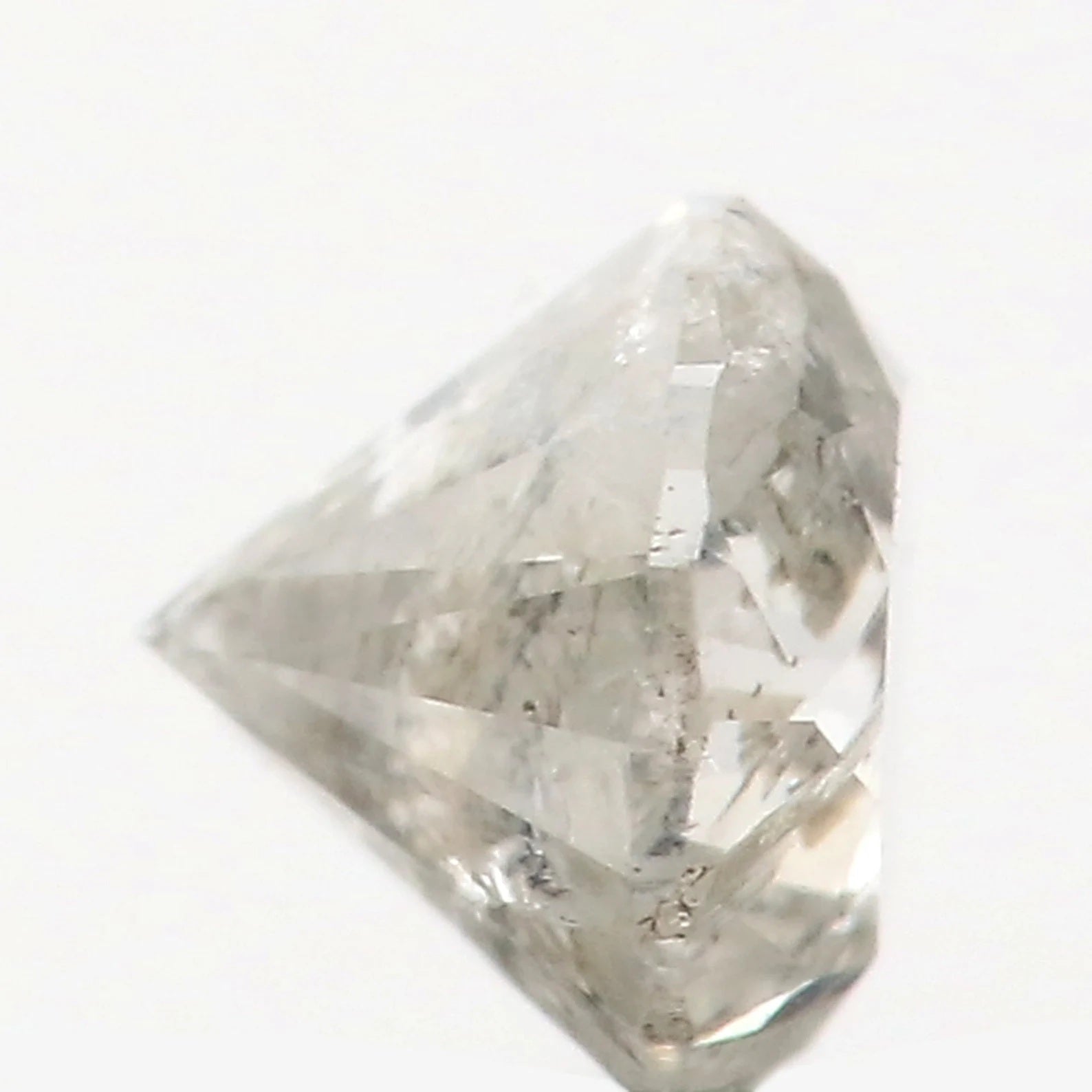 0.31 Ct Natural Loose Round Brilliant Diamond Gray Color Round Shape Diamond 3.95 MM Natural Loose Diamond Round Brilliant Cut Diamond N310