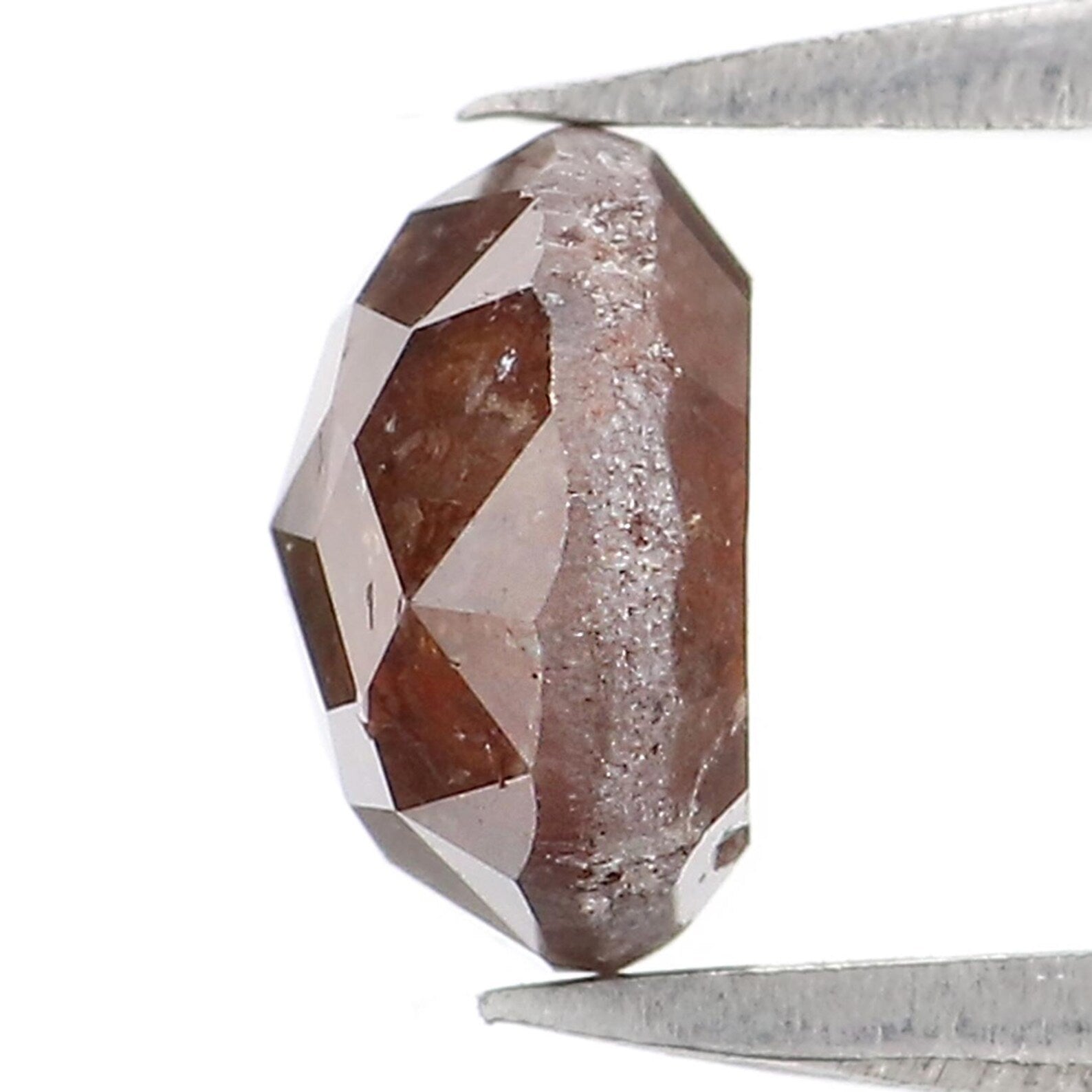 1.07 Ct Natural Loose Round Rose Cut Diamond Brown Color Round Shape Diamond 6.00 MM Natural Loose Brown Color Round Rose Cut Diamond NQ7028