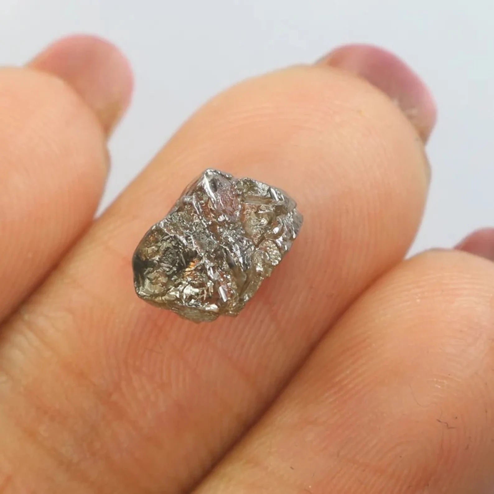 2.79 CT Natural Loose Rough Diamond Brown Color Rough Diamond 8.00 MM Natural Diamond Brown Color Irregular Cut Rough Shape Diamond NQ9920