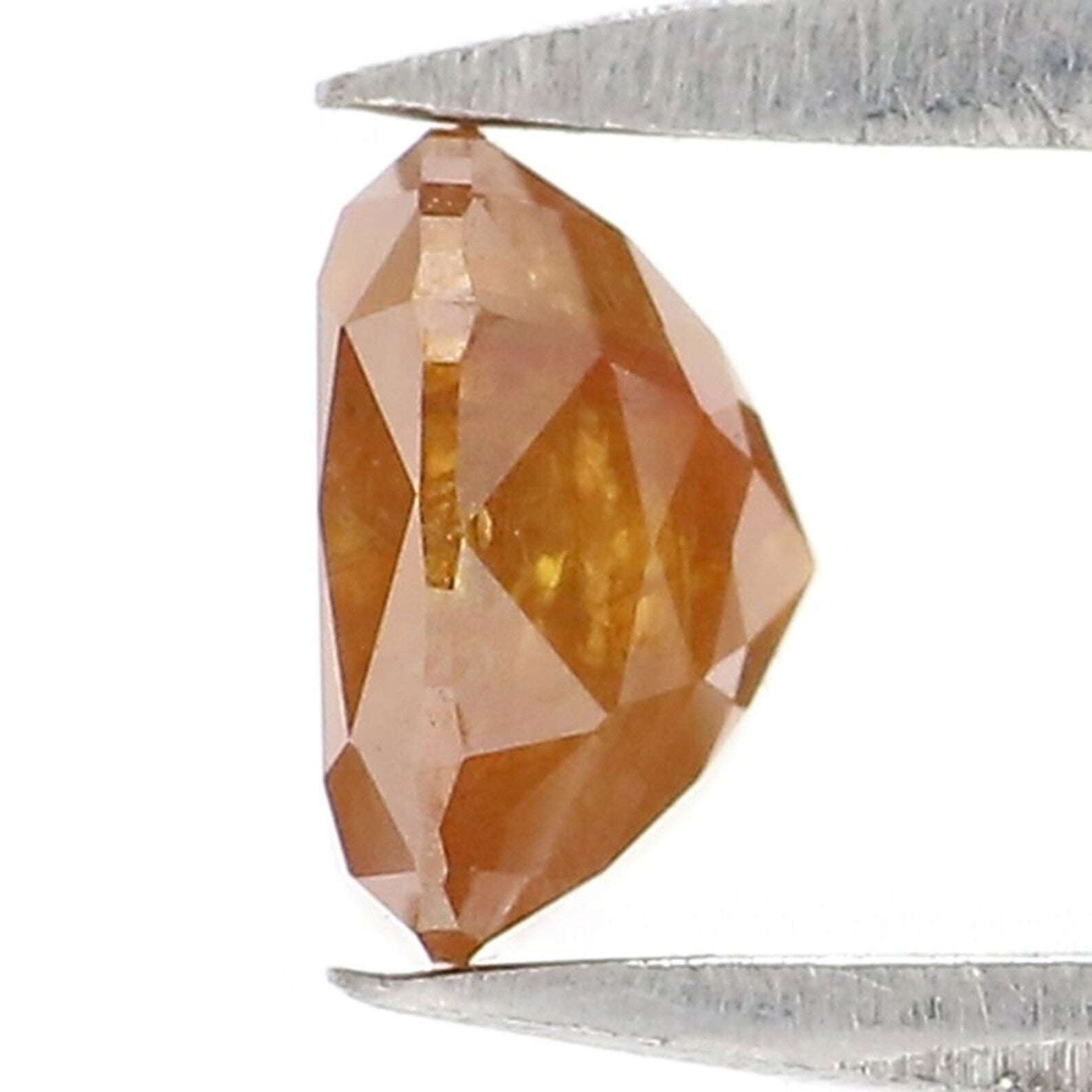 0.65 CT Natural Loose Cushion Shape Diamond Brown Color Cushion Cut Diamond 5.00 MM Natural Loose Diamond Cushion Rose Cut Diamond NQ2215