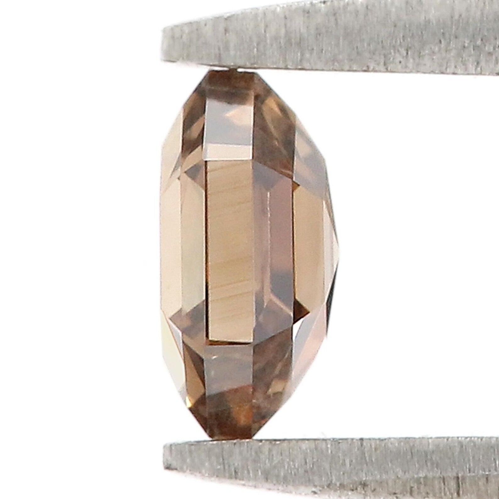 0.51 CT Natural Loose Hexagon Shape Diamond Brown Color Hexagon Diamond 5.25 MM Natural Loose Diamond Brown Hexagon Rose Cut Diamond NQ1246