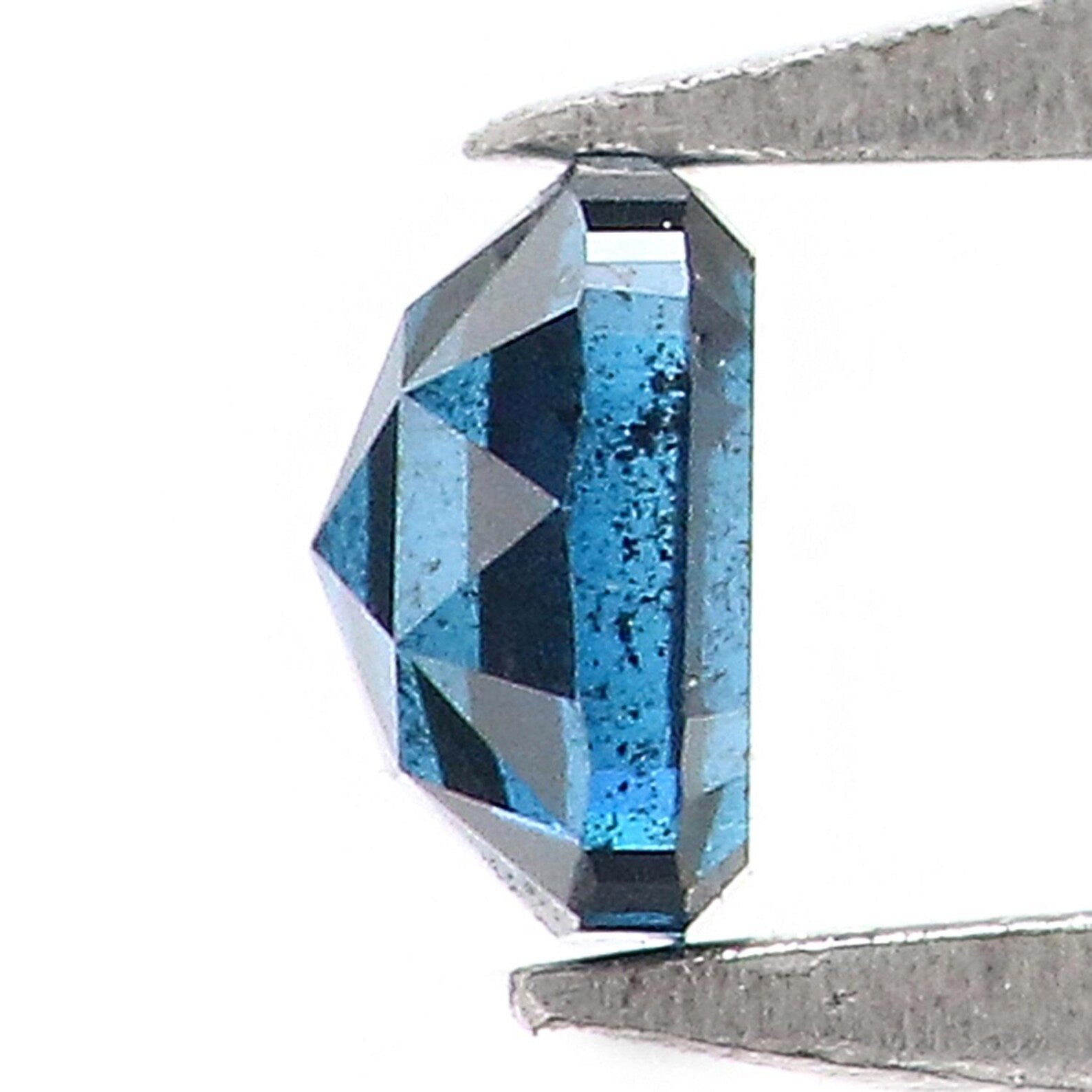 0.12 CT Natural Loose Cushion Shape Diamond Blue Color Cushion Diamond 2.75 MM Natural Diamond Blue Color Cushion Rose Cut Diamond QN2534