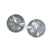 Natural Loose Round Diamond, Salt And Pepper Round Diamond, Natural Loose Diamond, Round Brilliant Cut Diamond, 0.50 CT Round Shape L2806