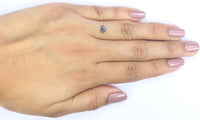 Natural Loose Shield Diamond, Salt And Pepper Shield Diamond, Natural Loose Diamond, Shield Rose Cut Diamond, 0.47 CT Shield Shape KR2707