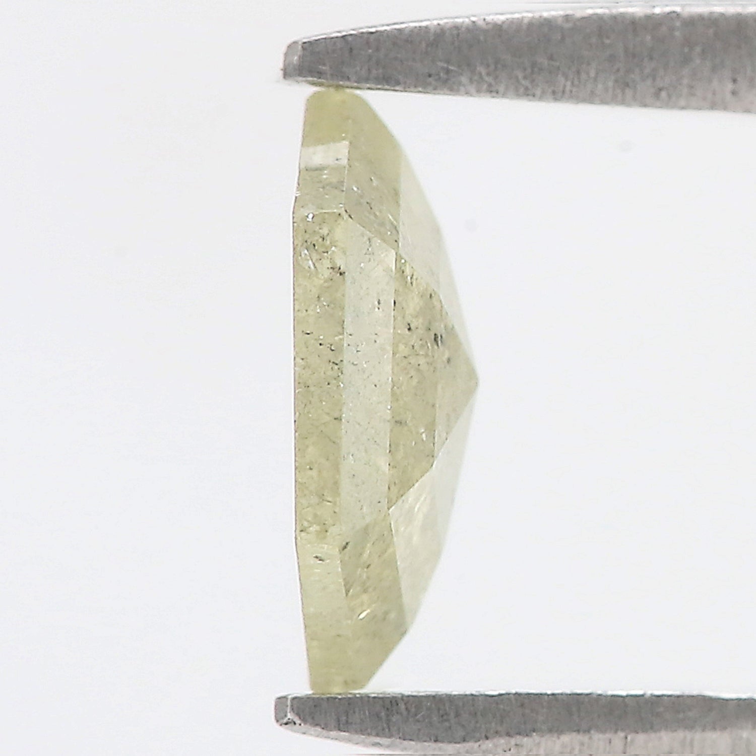 0.75 Ct Natural Loose Hexagon Shape Diamond Grey Hexagon Diamond 7.50 MM Natural Loose Grey Color Diamond Hexagon Rose Cut Diamond QK2097