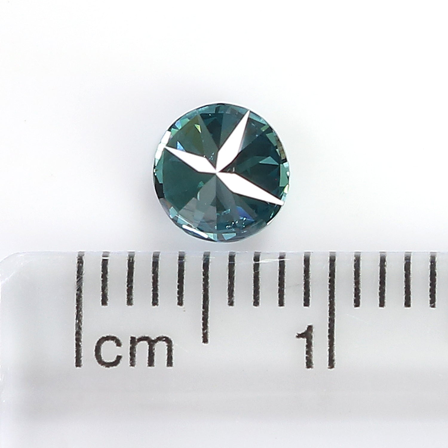 0.66 Ct Natural Loose Round Shape Diamond Blue Color Round Cut Diamond 5.50 MM Natural Loose Blue Diamond Round Brilliant Cut Diamond QL9739